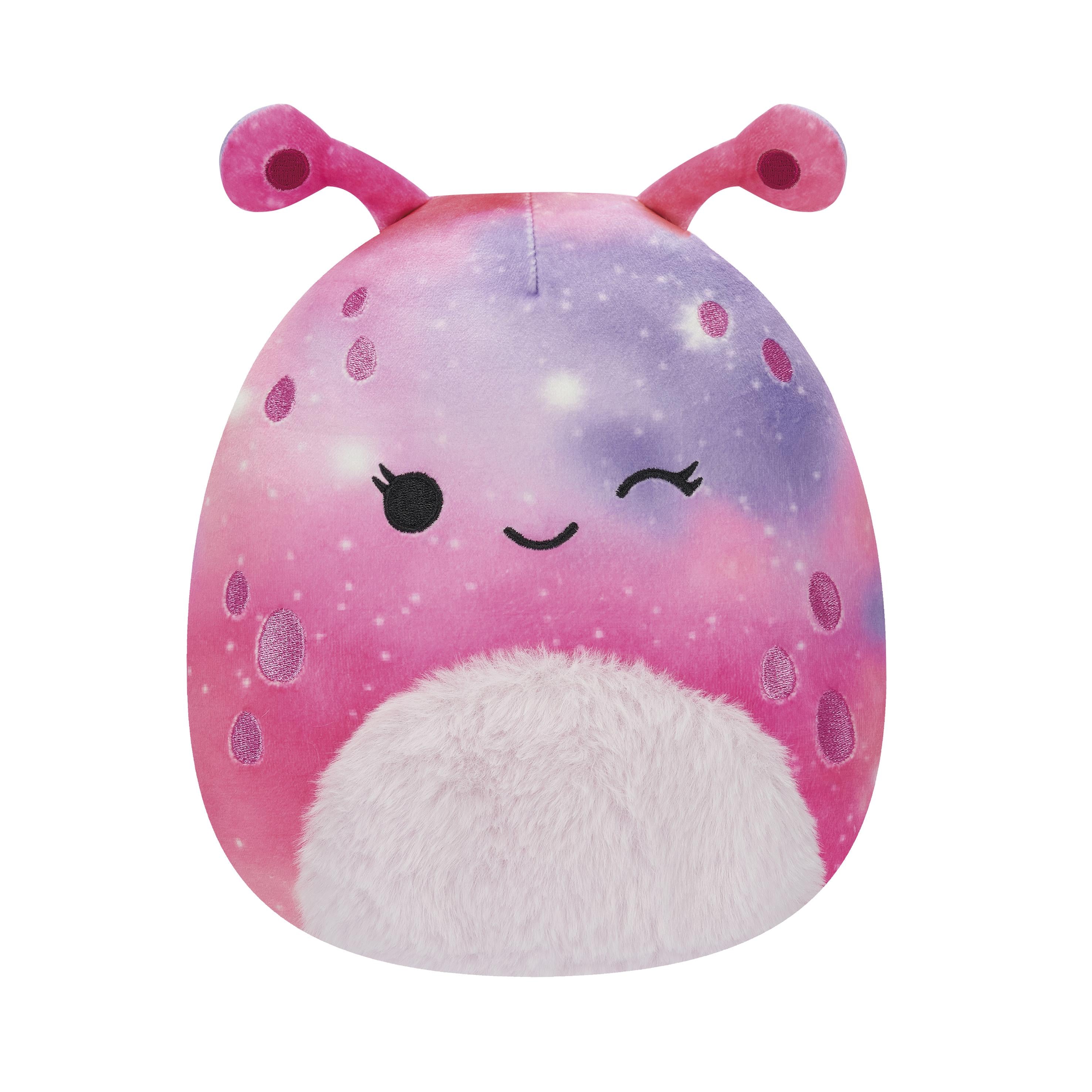 Loraly – Blinkende Pink Lilla Alien Krammedyr 19 cm