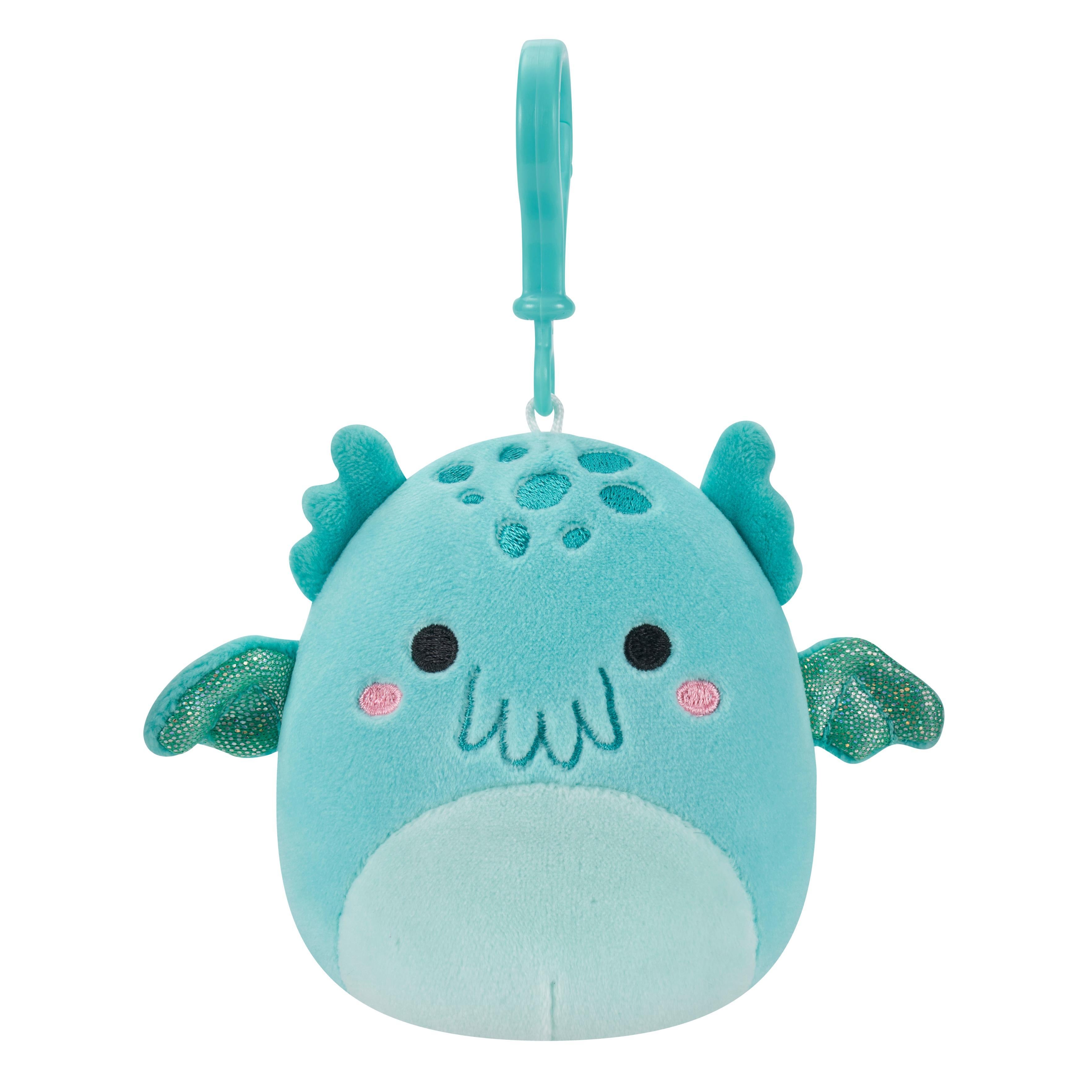 Squishmallows Clip-On Theotto – Teal Cthulhu Krammedyr