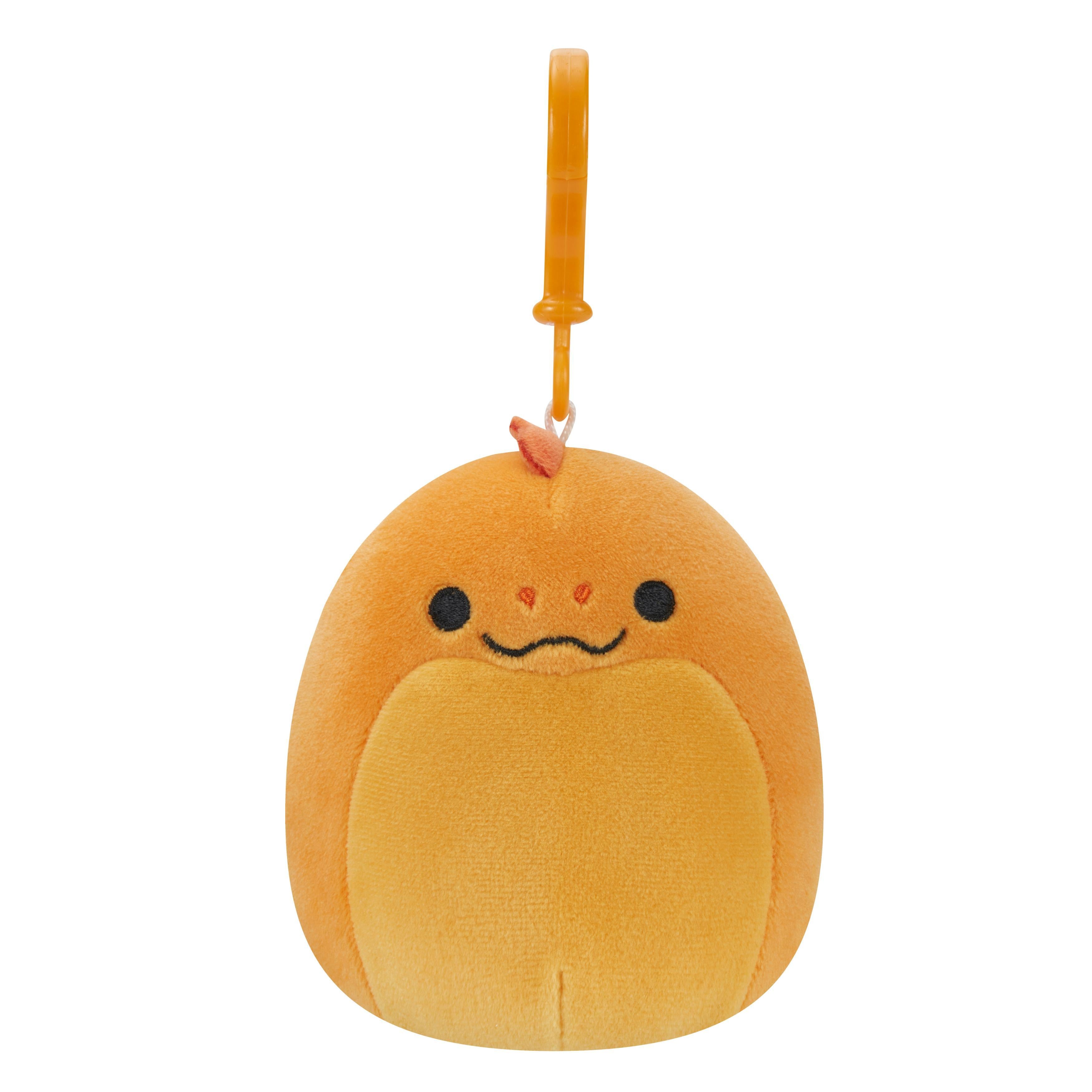 Squishmallows Klips Onel – Orange Elektrisk Ål 9 cm