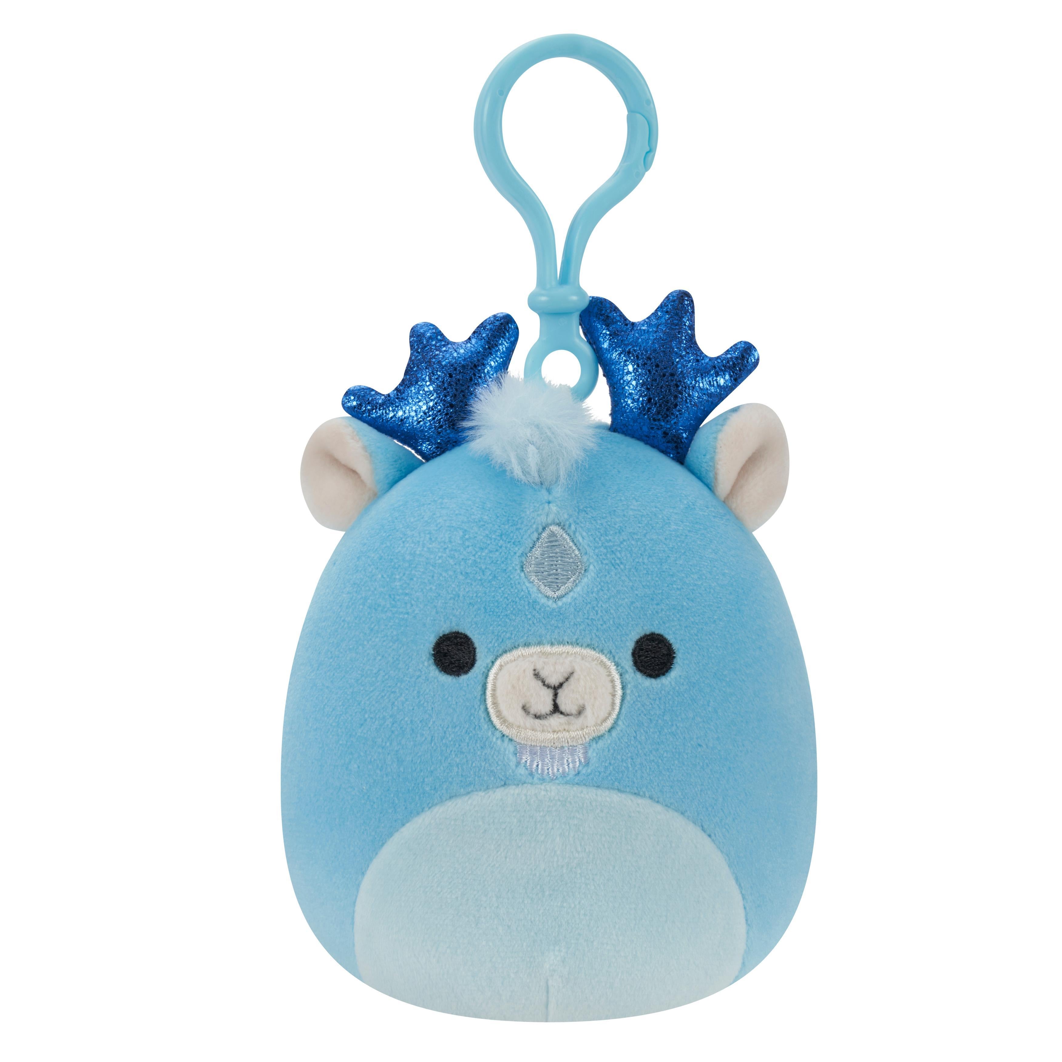 Squishmallows - Clip On Xam The Aqua Kirin 9 cm Krammedyr