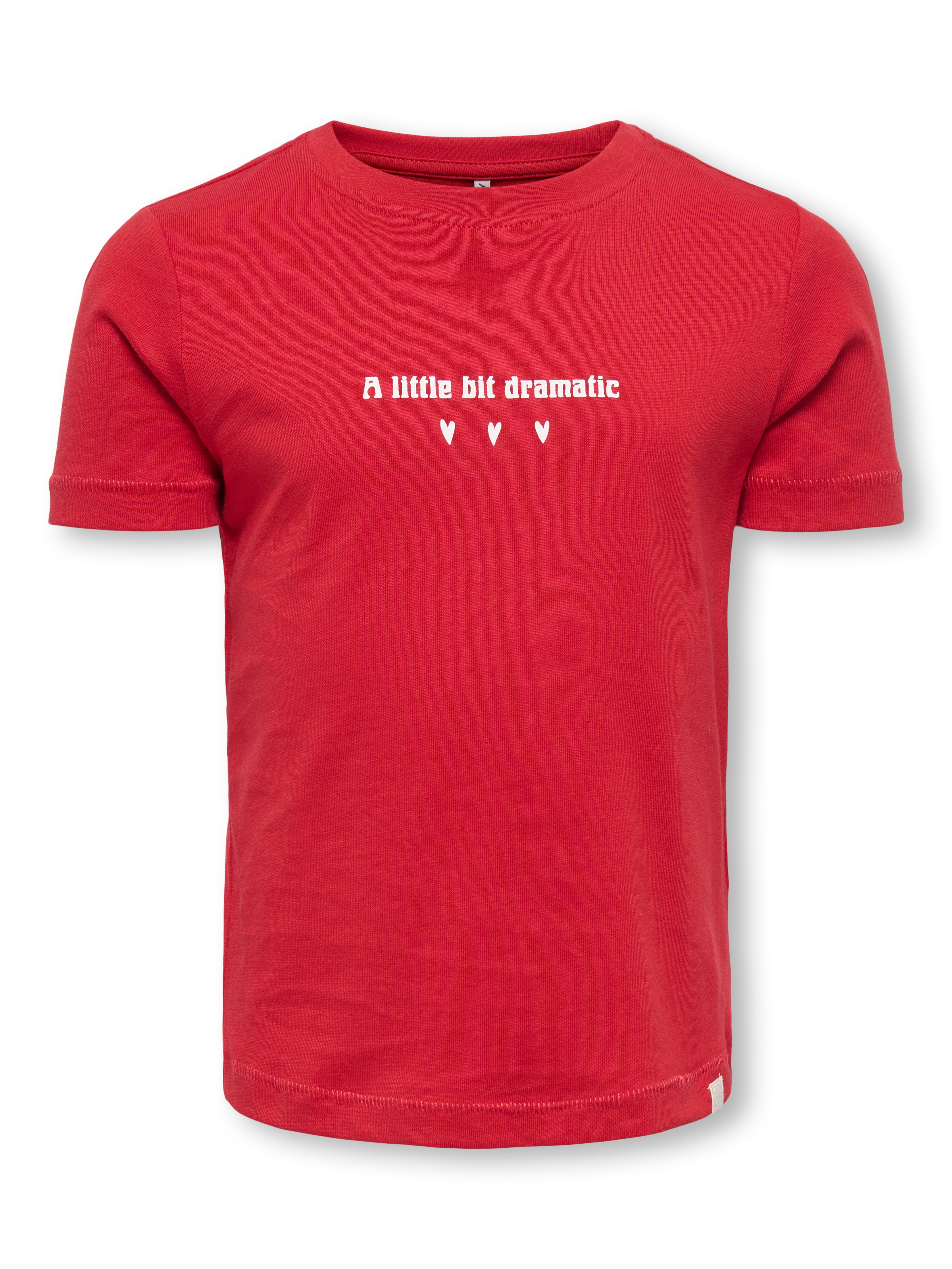 Livlig T-shirt med Øje-design fra Only Mini - Unik Stil