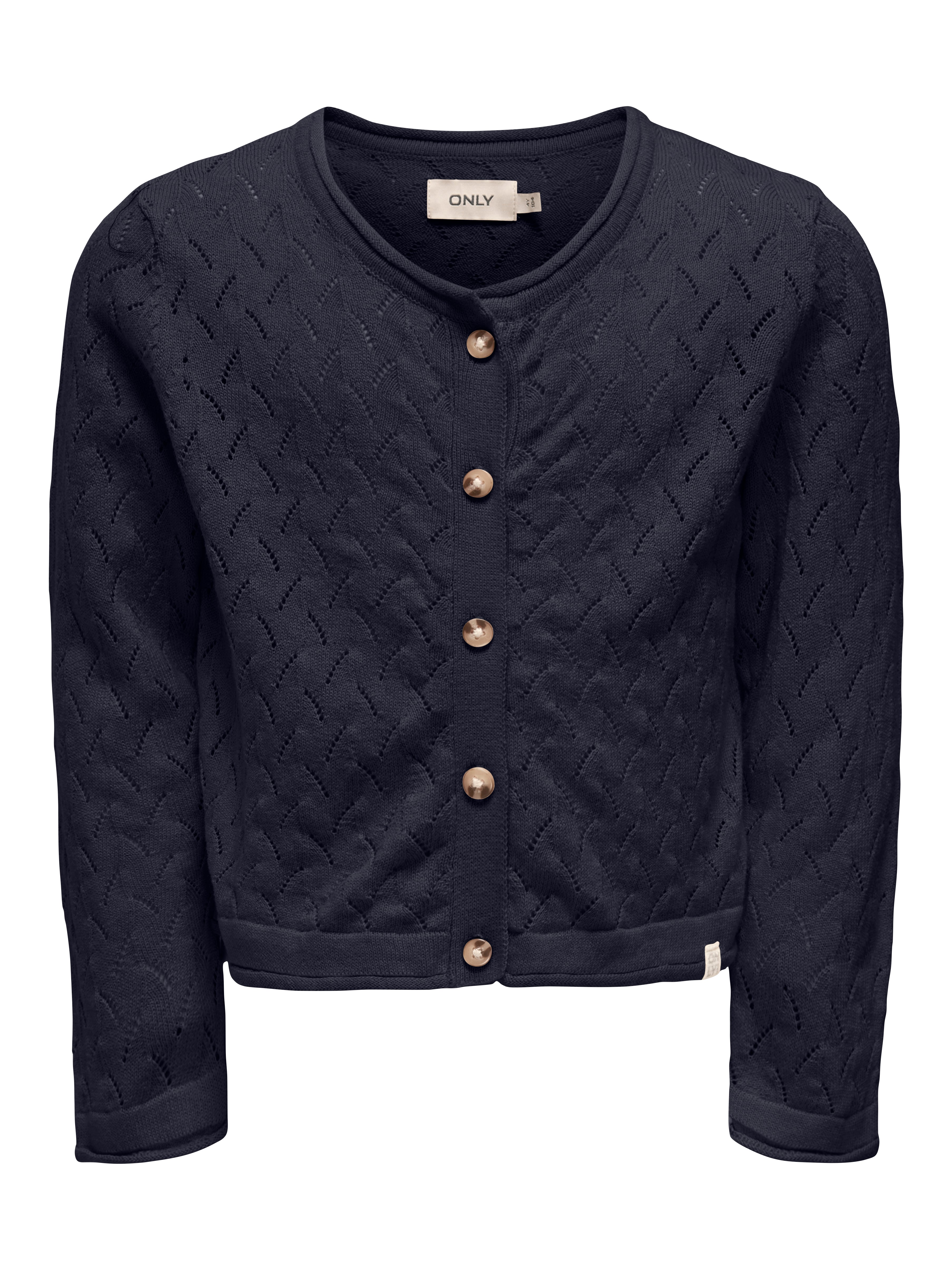 Only Mini Megan Liv Cardigan - Natthimmel Tilbud!