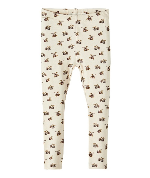 Lil Atelier Gaya Slim Leggins - Fog - Fantastisk tilbud!