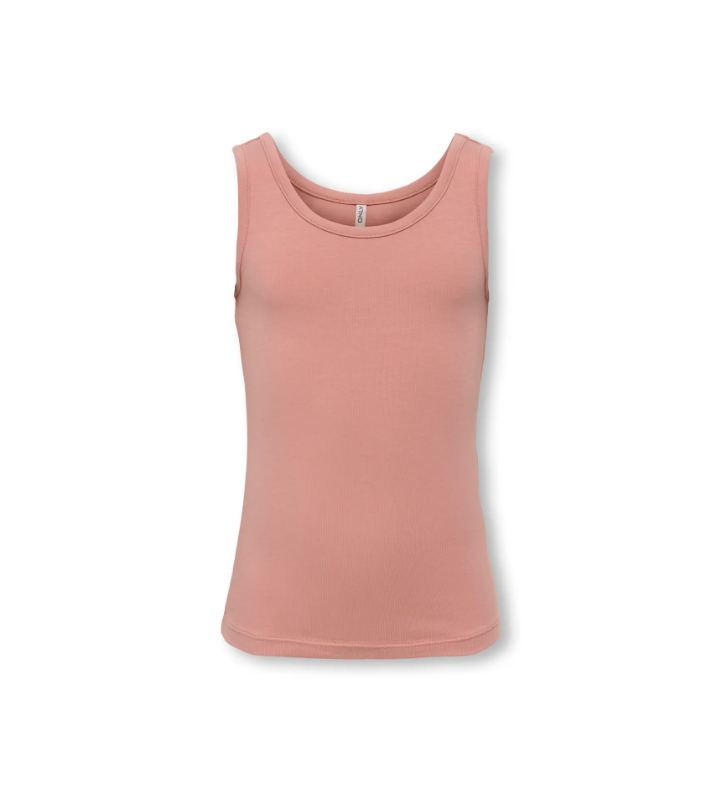 Only Mini Lola Tank Top - Ash Rose -   Cm