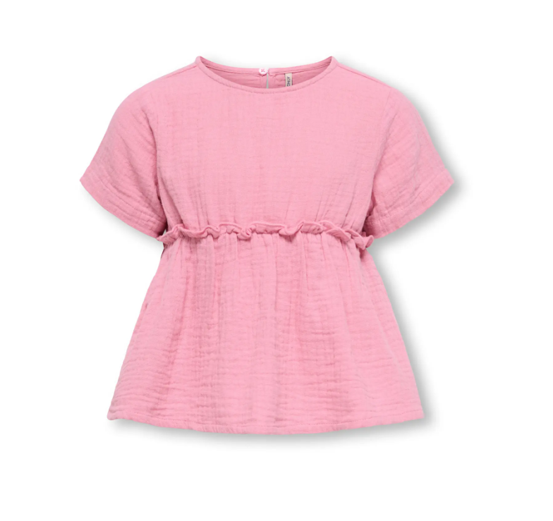 Only Mini Thyra Life Ss Top - Cashmere Rose -   Cm