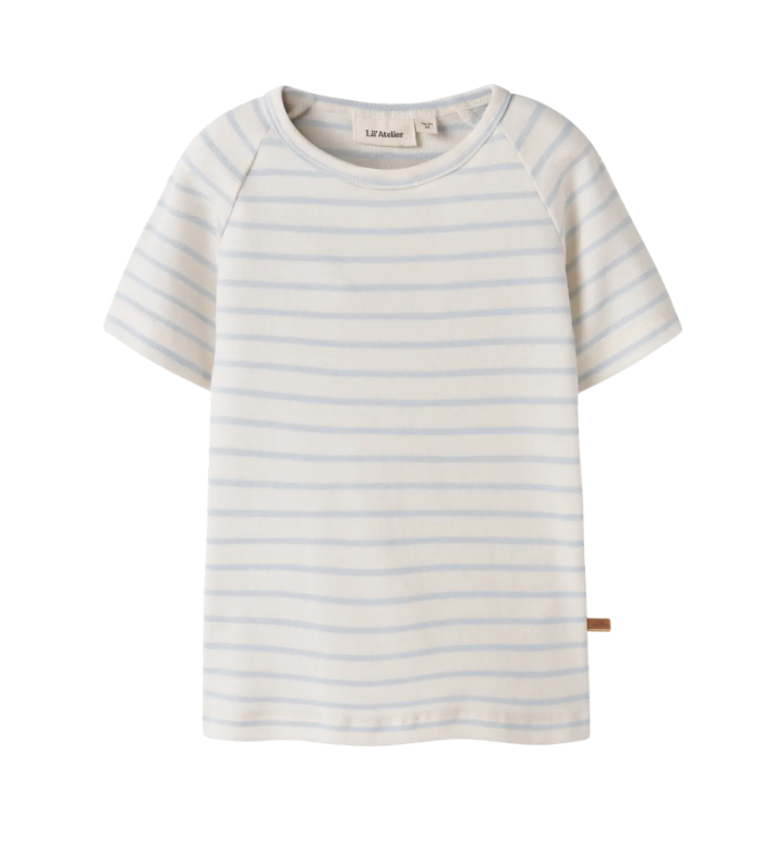 Lil Atelier Geo - Anc Ss Top - Coconut Milk Plein Air -   Cm