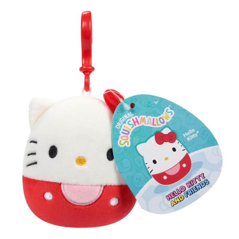 Squishmallows Nøglering – Hello Kitty & Venner Klips