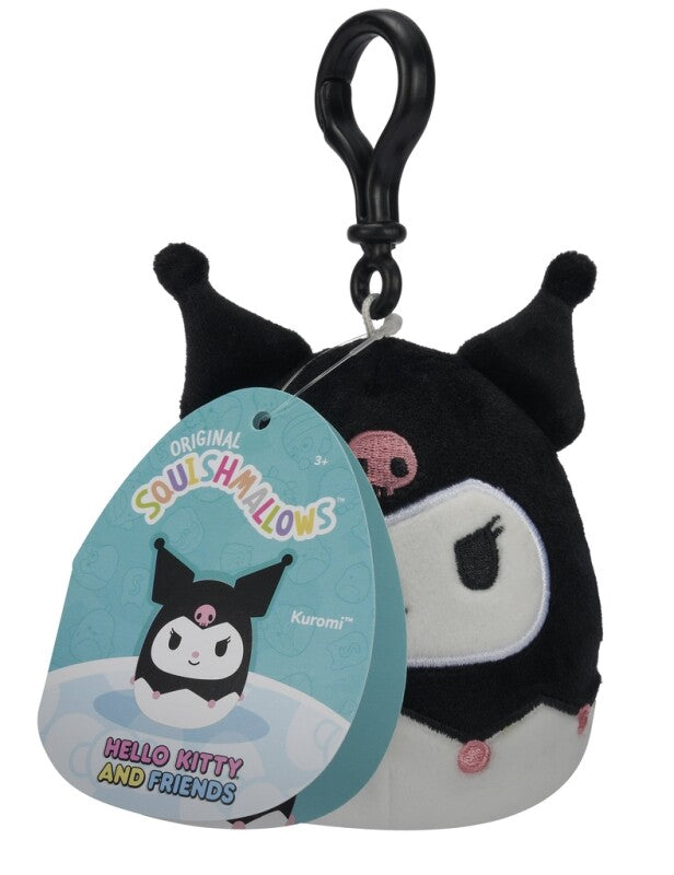 Squishmallows Nøglering – Hello Kitty & Kuromi Venner