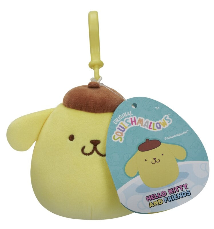 Squishmallows Pompompurin Nøglering – Sjov og Praktisk!