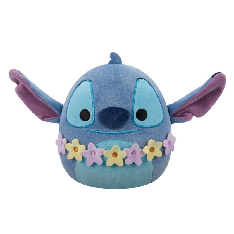 Squishmallows Disney Stitch Bamse med Blomster - 20 cm