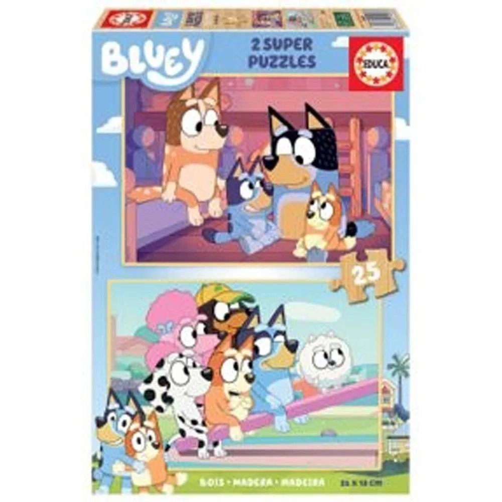 Educa Puslespil – Bluey: Sjovt puslespil til børn!