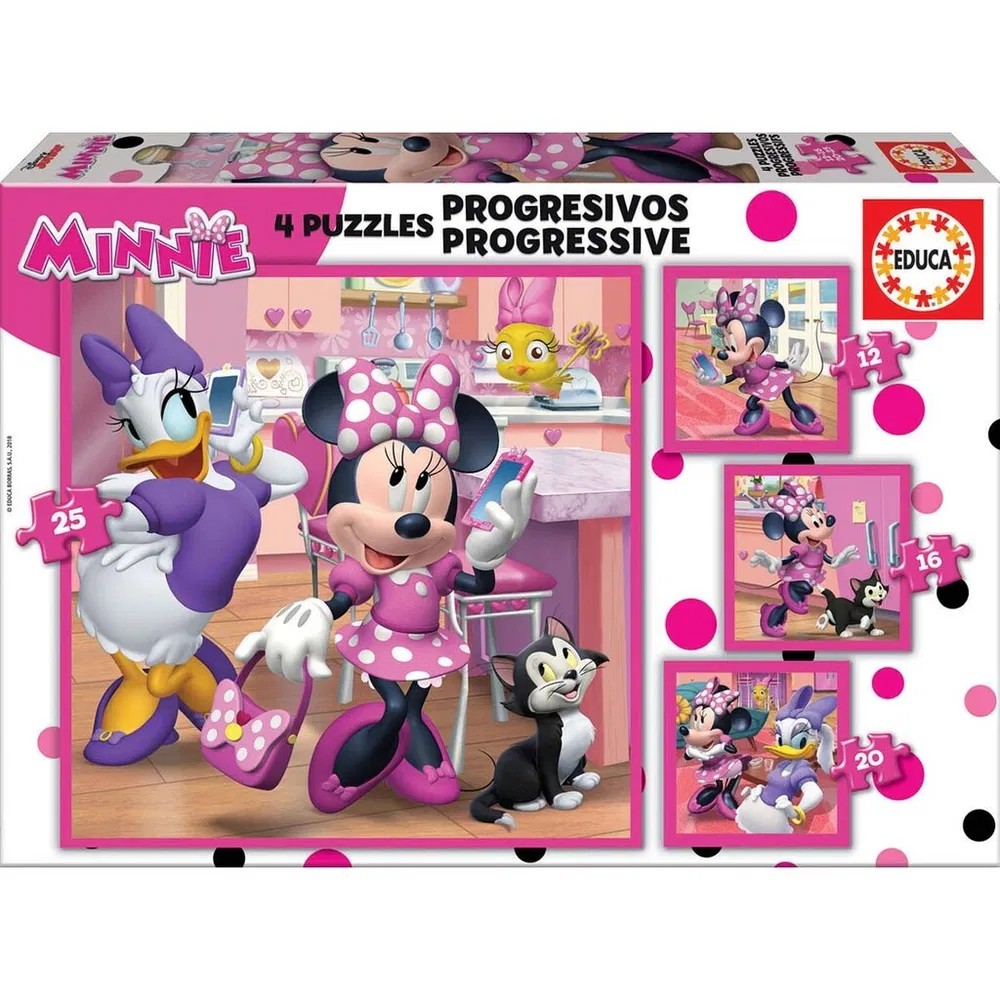 Minnie Mus Puslespil – Sjovt Sæt til Børn!