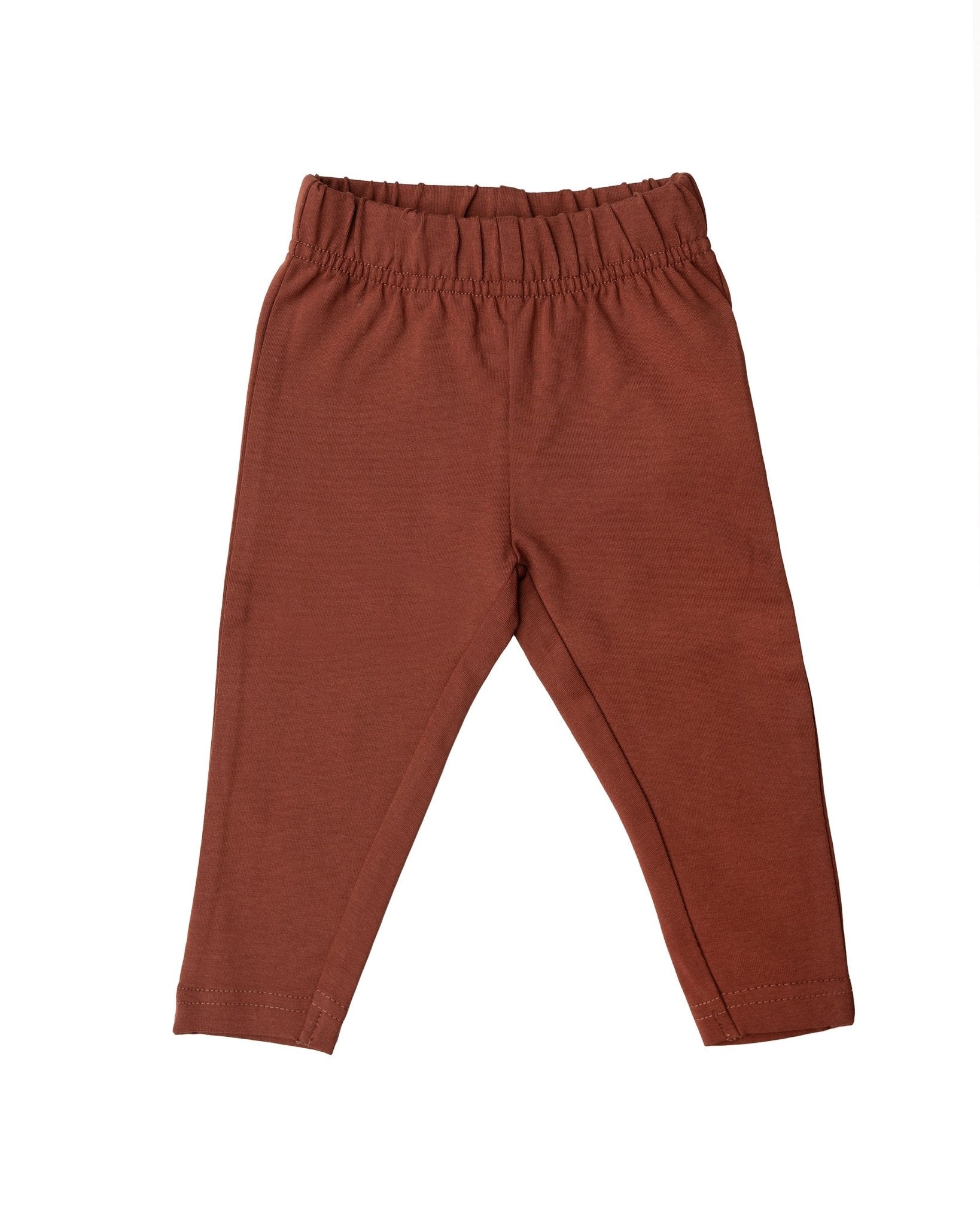 Leggings  øko Bomuld - Coffee -