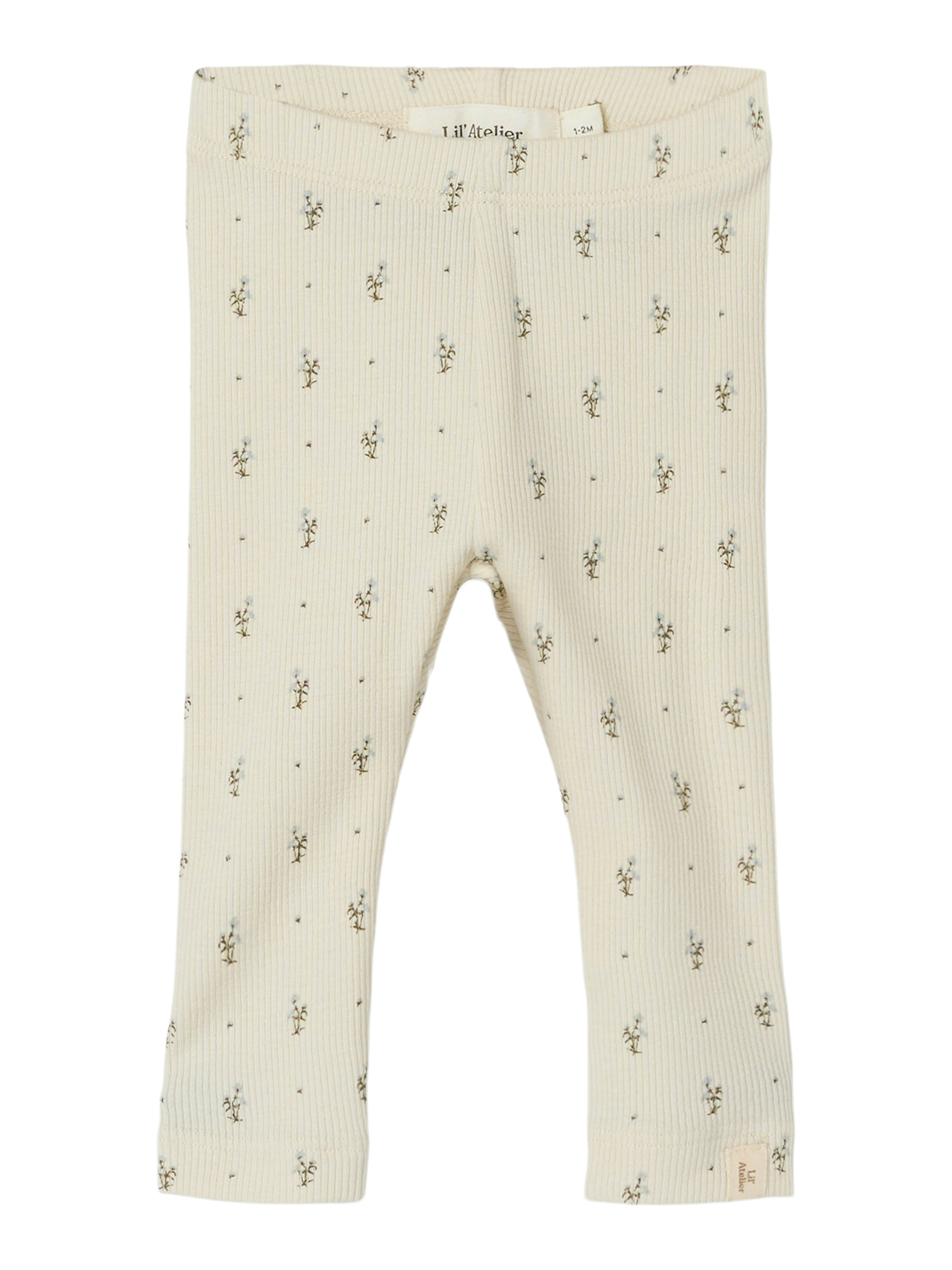 Lil Atelier Gago Kye Slim Leggings – Turtledove Tilbud!