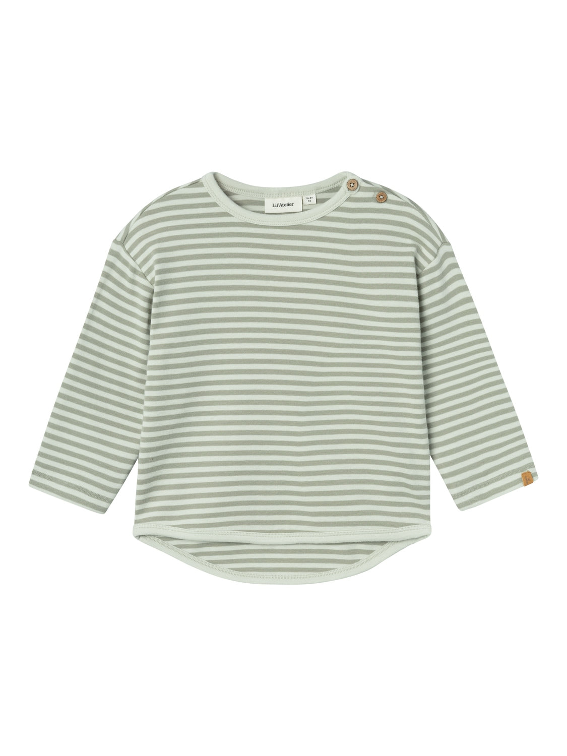 Lil Atelier Geo Alk Bluse - Grøn - Komfort og Stil