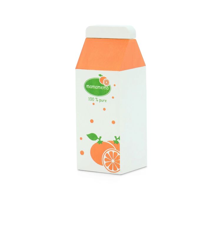 Mamamemo Appelsinjuice til Legemad – Sjov til Rolleleg!