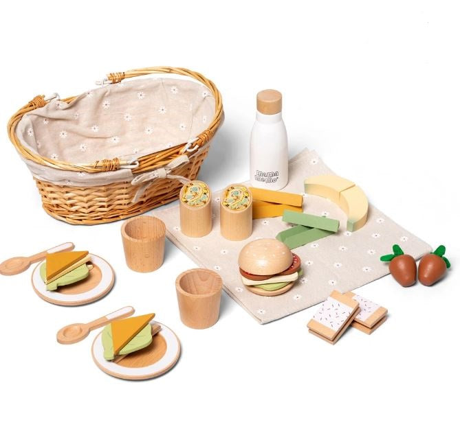 Mamamemo Picnic Kurv – Jubilæumsudgave til Legemad