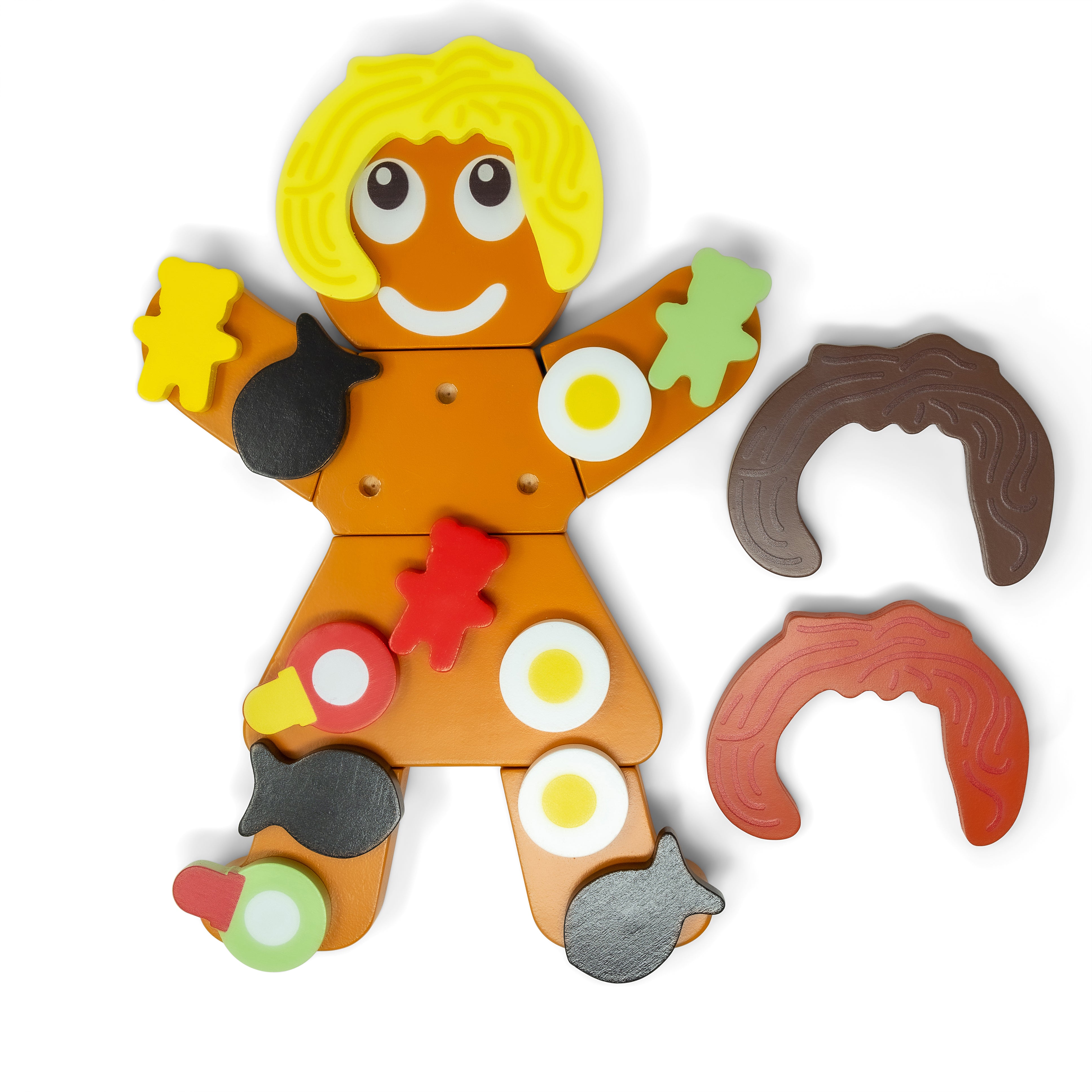 Mamamemo Kagekone – Farverig legemad til kreativ leg!