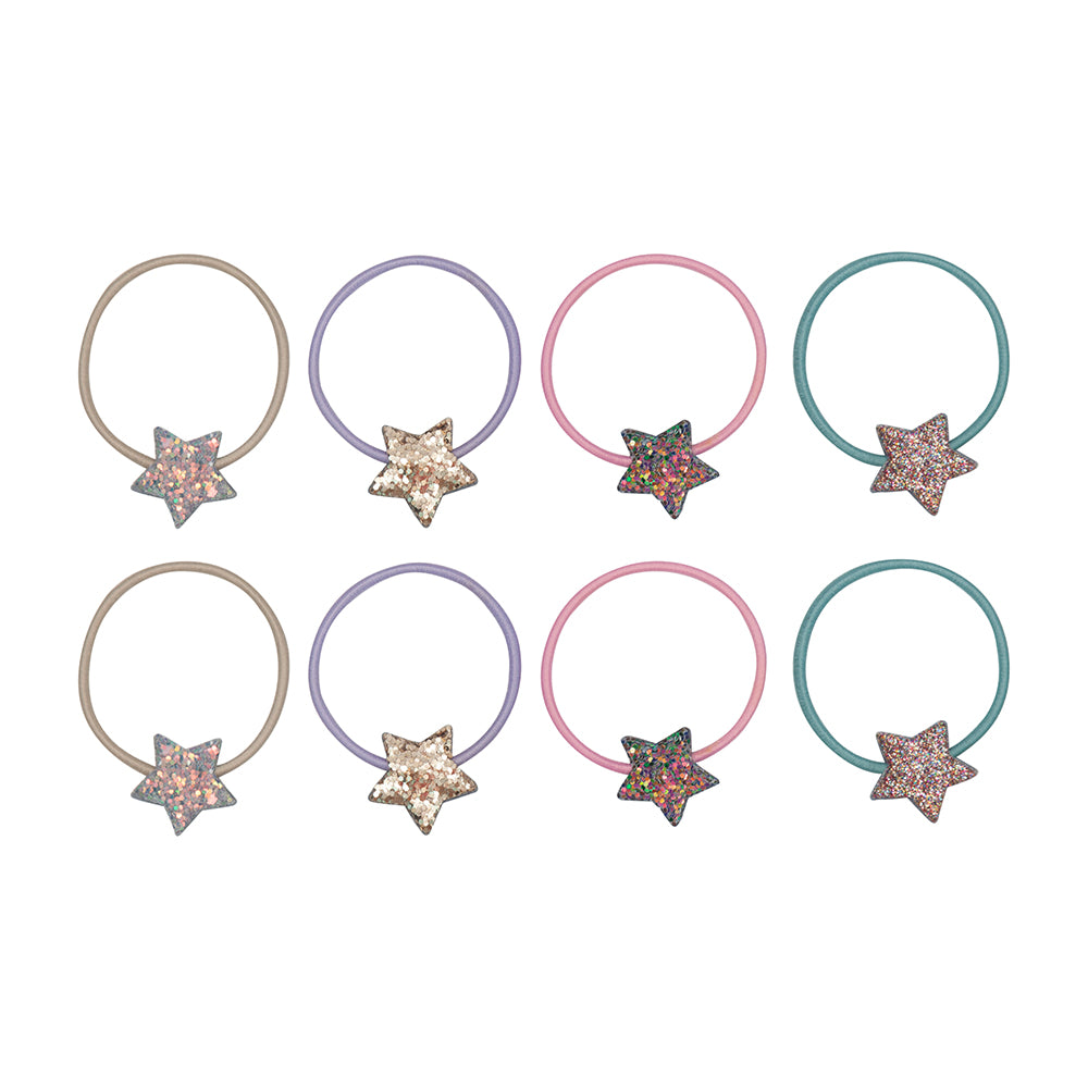 Mimi & Lula Hårelastikker med Stjerner – Stellar Unicorn Tilbud