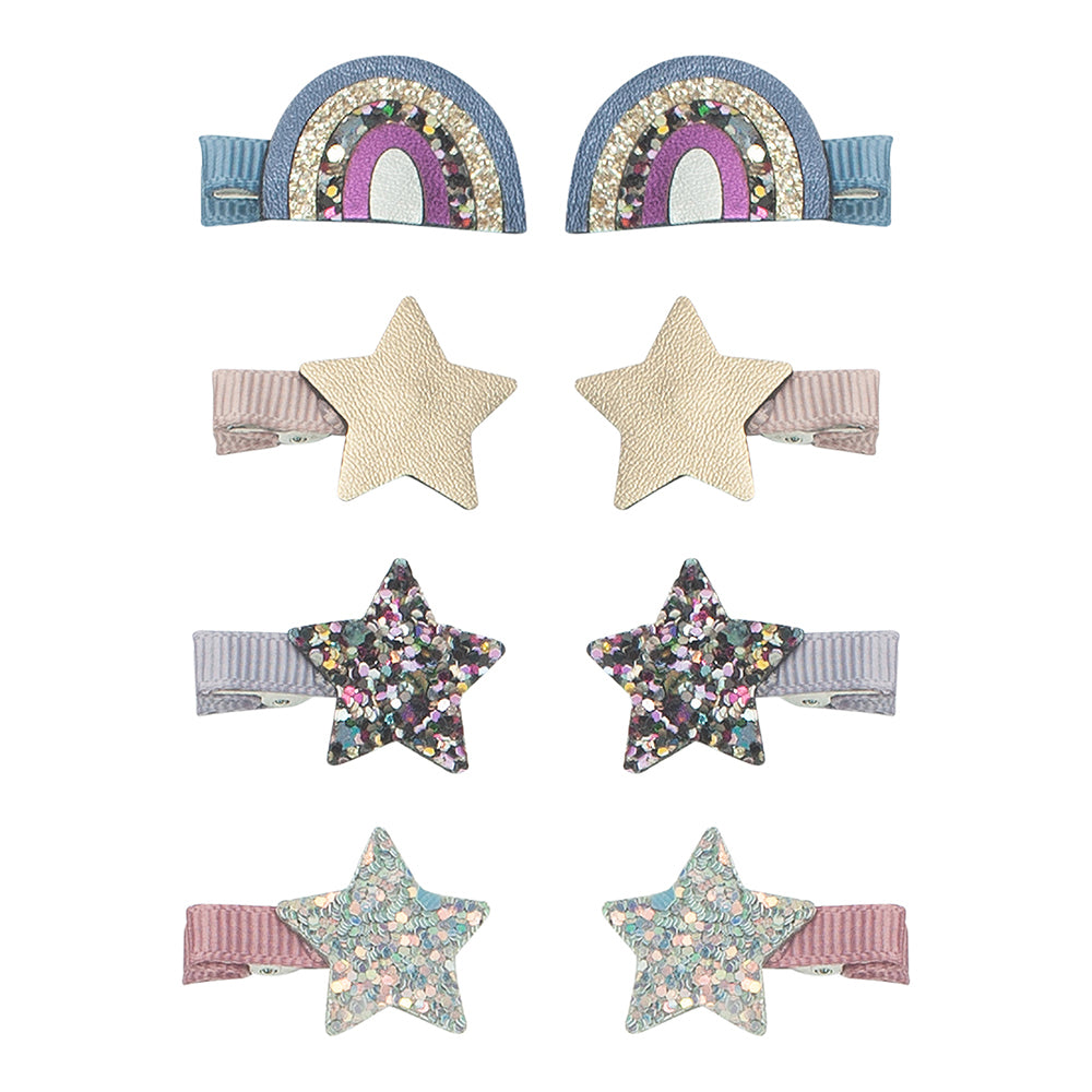 Mimi & Lula Hårclips – Mini Regnbue Ziggy Tilbud