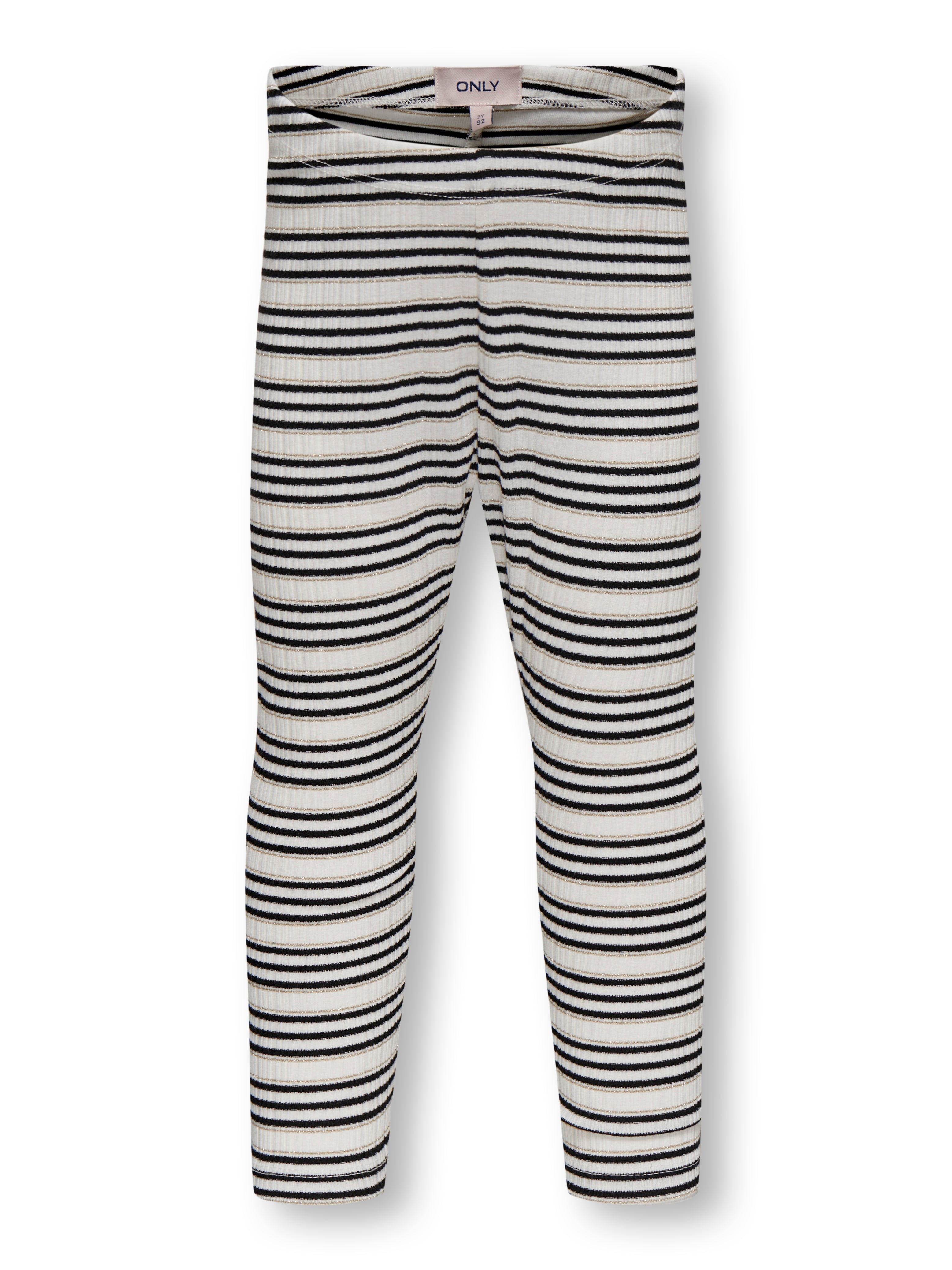 Only Mini Cecilia Glitter Leggings - Glamourøse Strækleggings