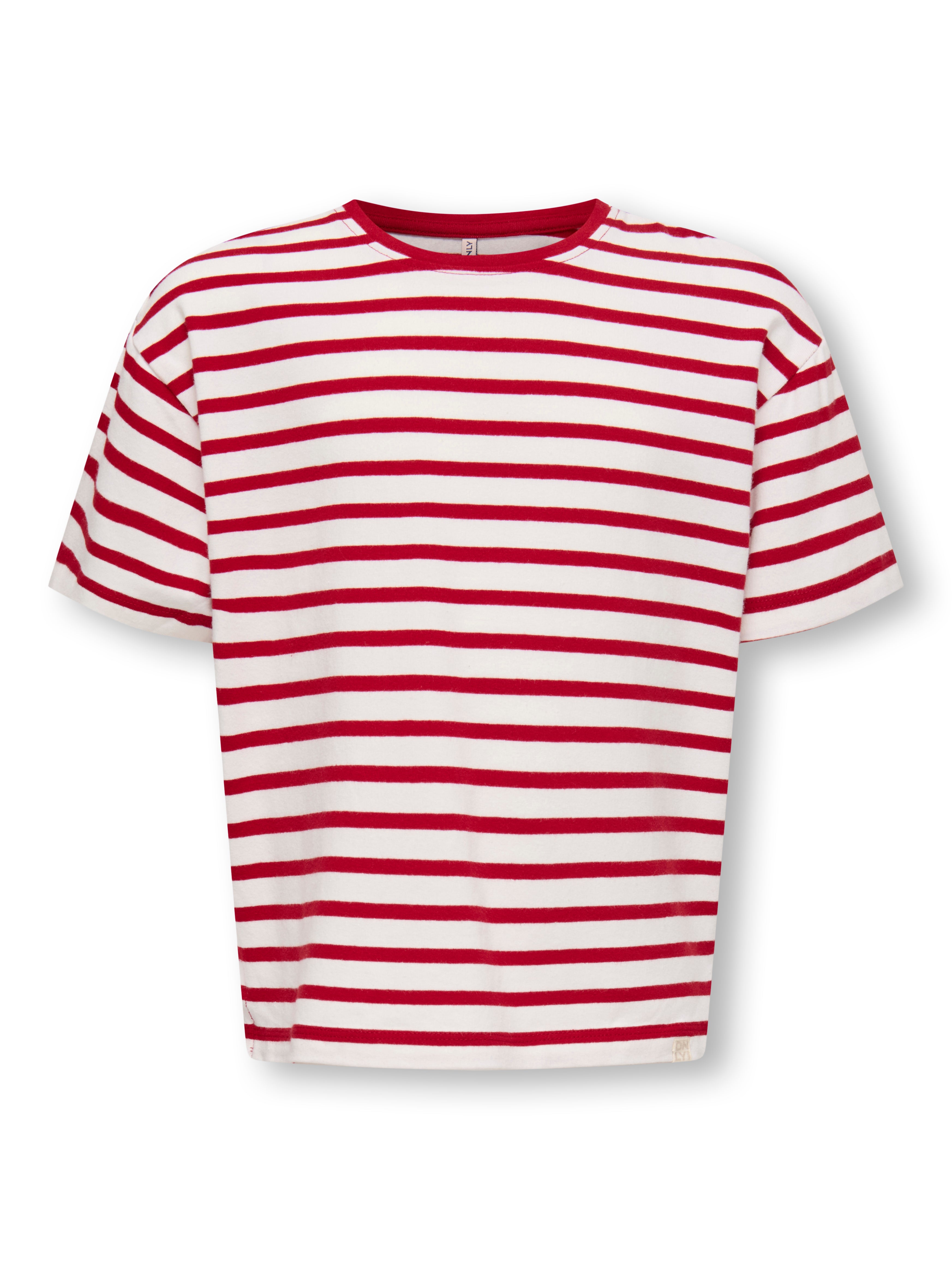Sød T-shirt til børn - Only Mini Equestrian Red Cloud Dancer