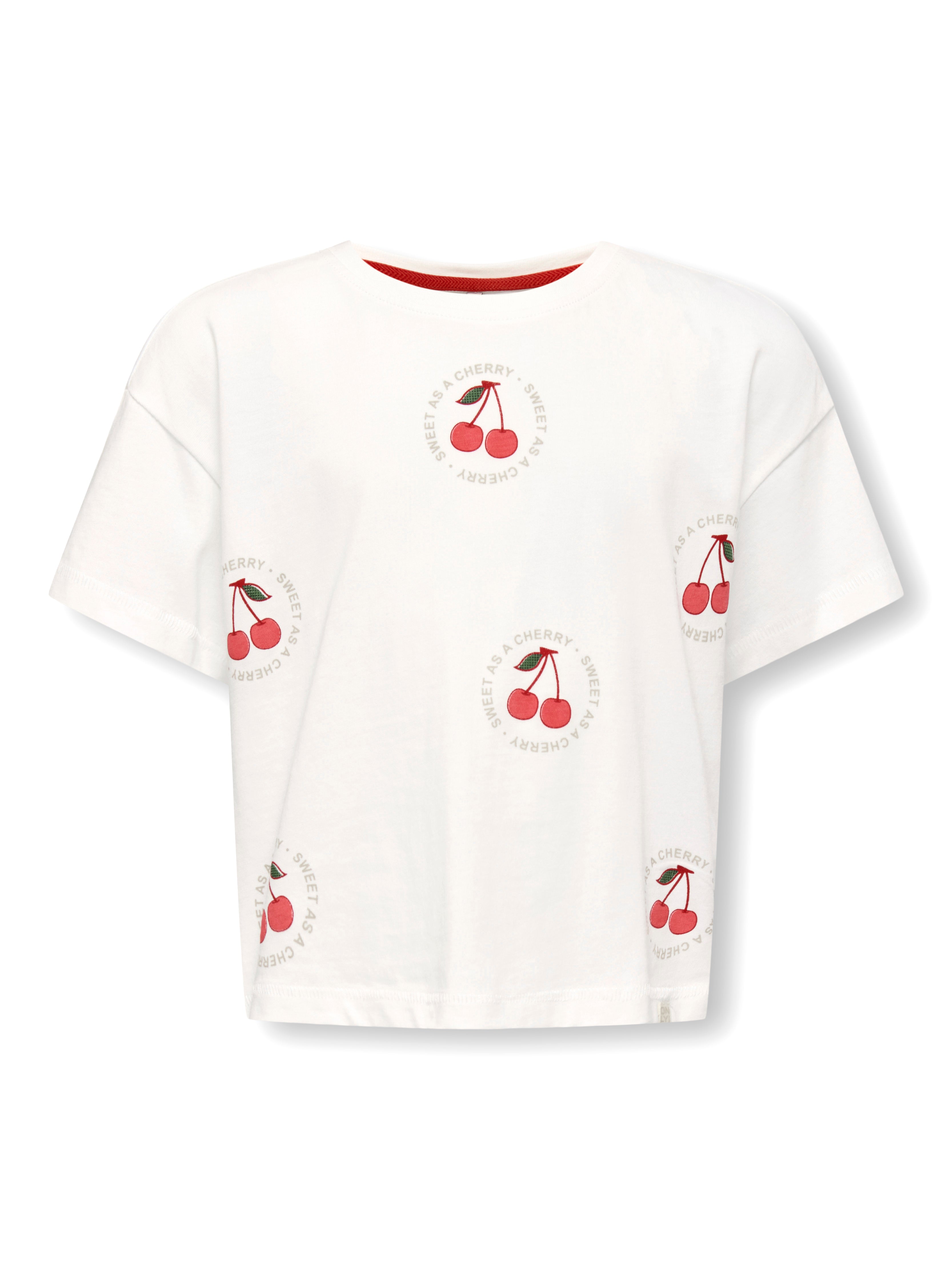 Only Mini Charlotte T-shirt - Sky Danser Frugt til Børn