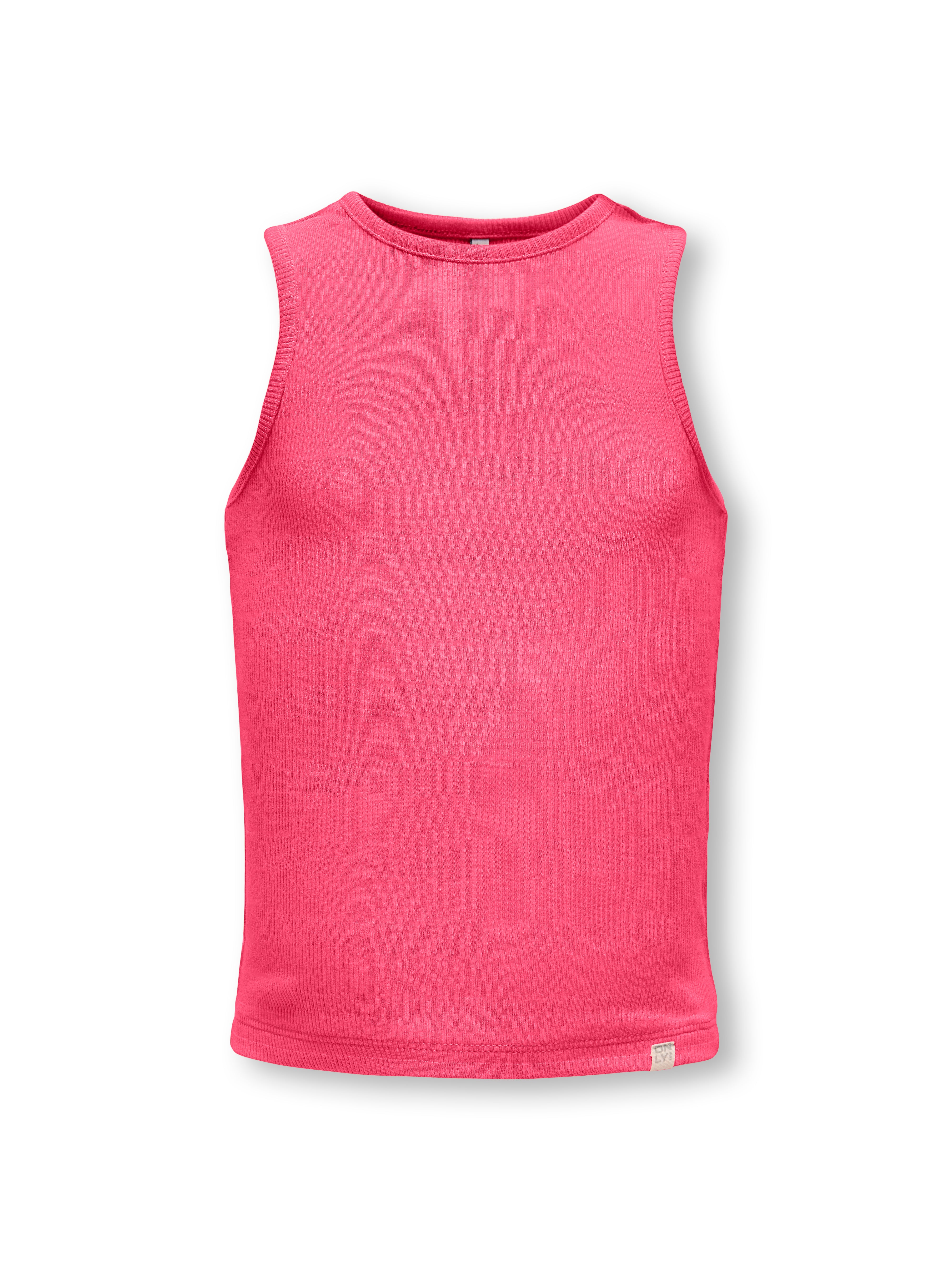 Only Mini Kenya Rib Tank Top - Camellia Rose til børn
