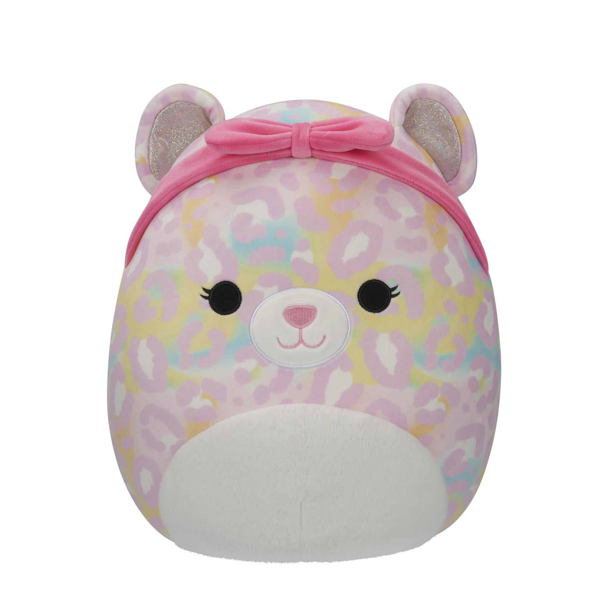 Squishmallows - Michaela Leopard Krammedyr 30 cm, Tilbud!