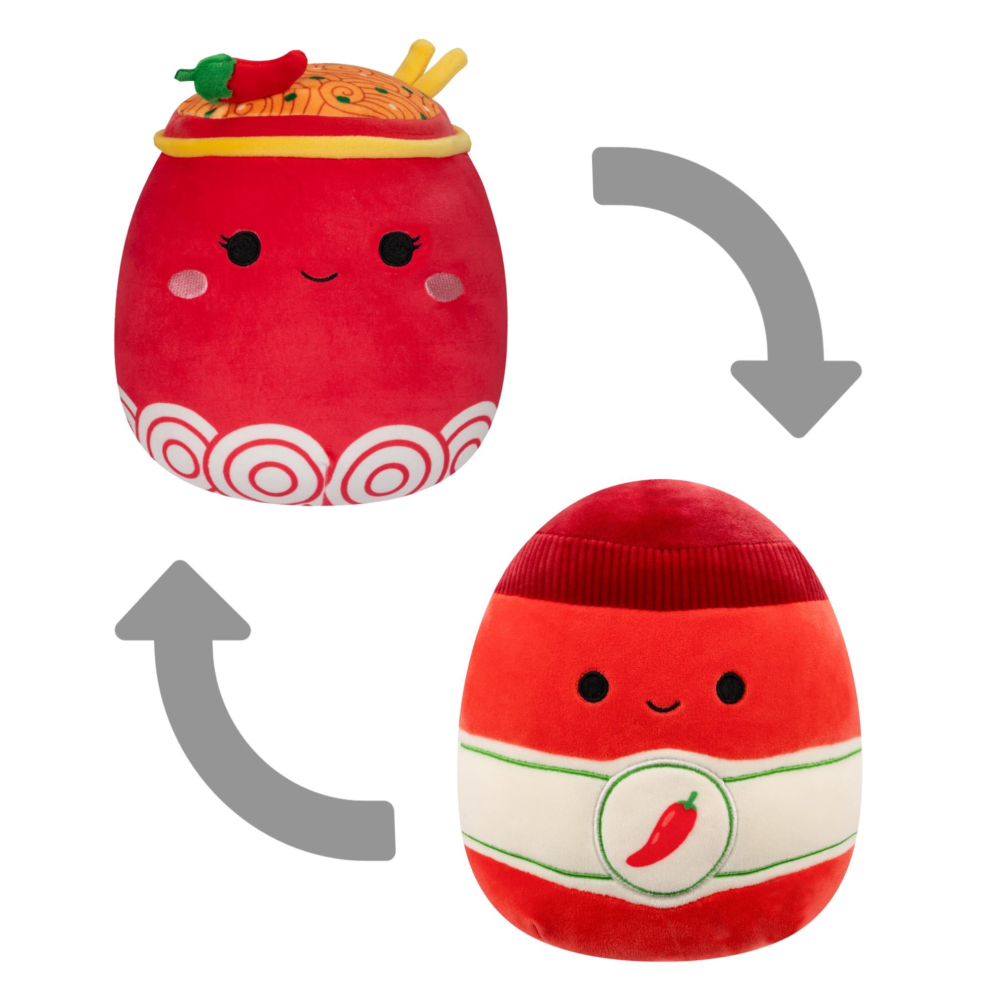 Squishmallows – Flip A Mallow Odion/Illia Krammedyr 13 cm