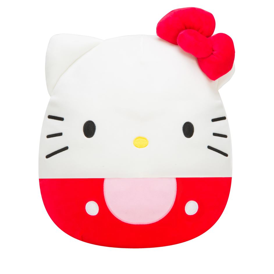 Squishmallows – Hello Kitty Bamse 30 cm – Rød Tilbud!