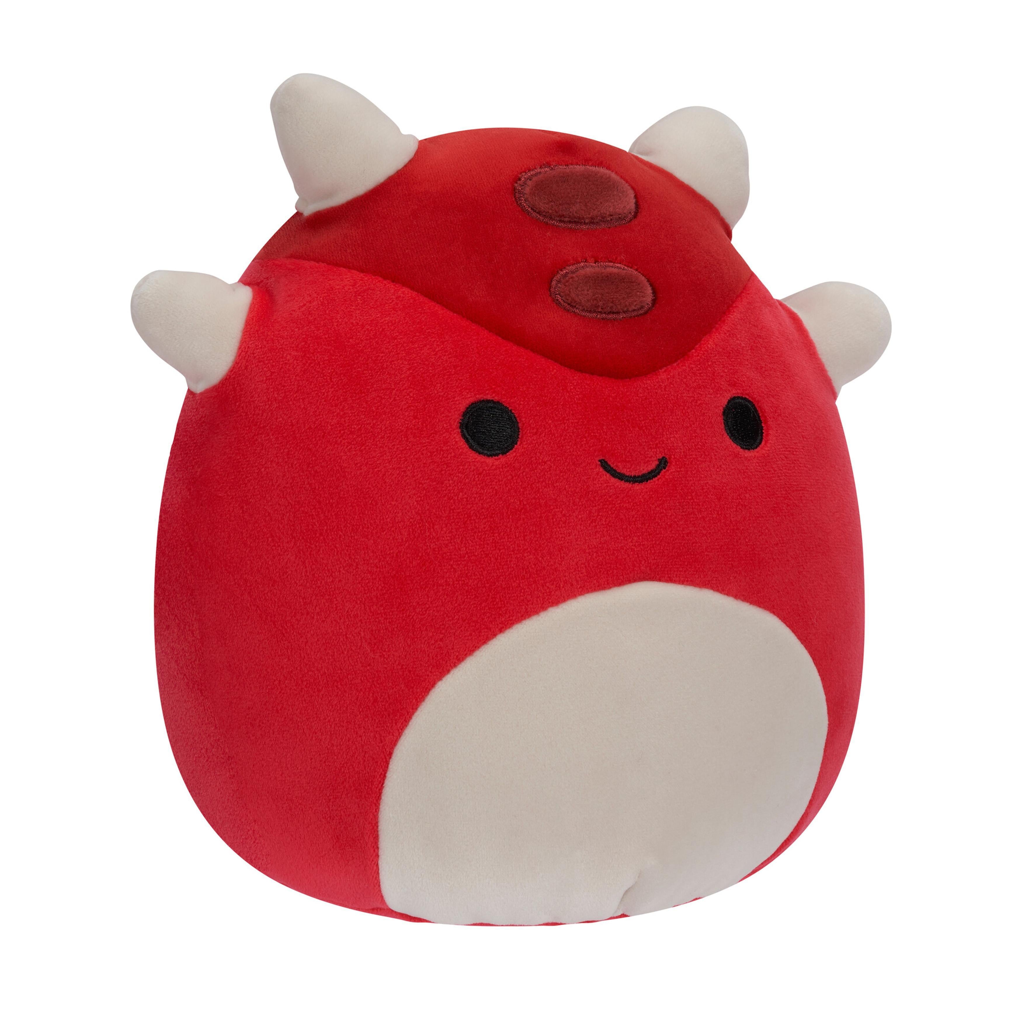 Squishmallows – Sergio Den Røde Ankylosaurus 19 Cm Krammedyr