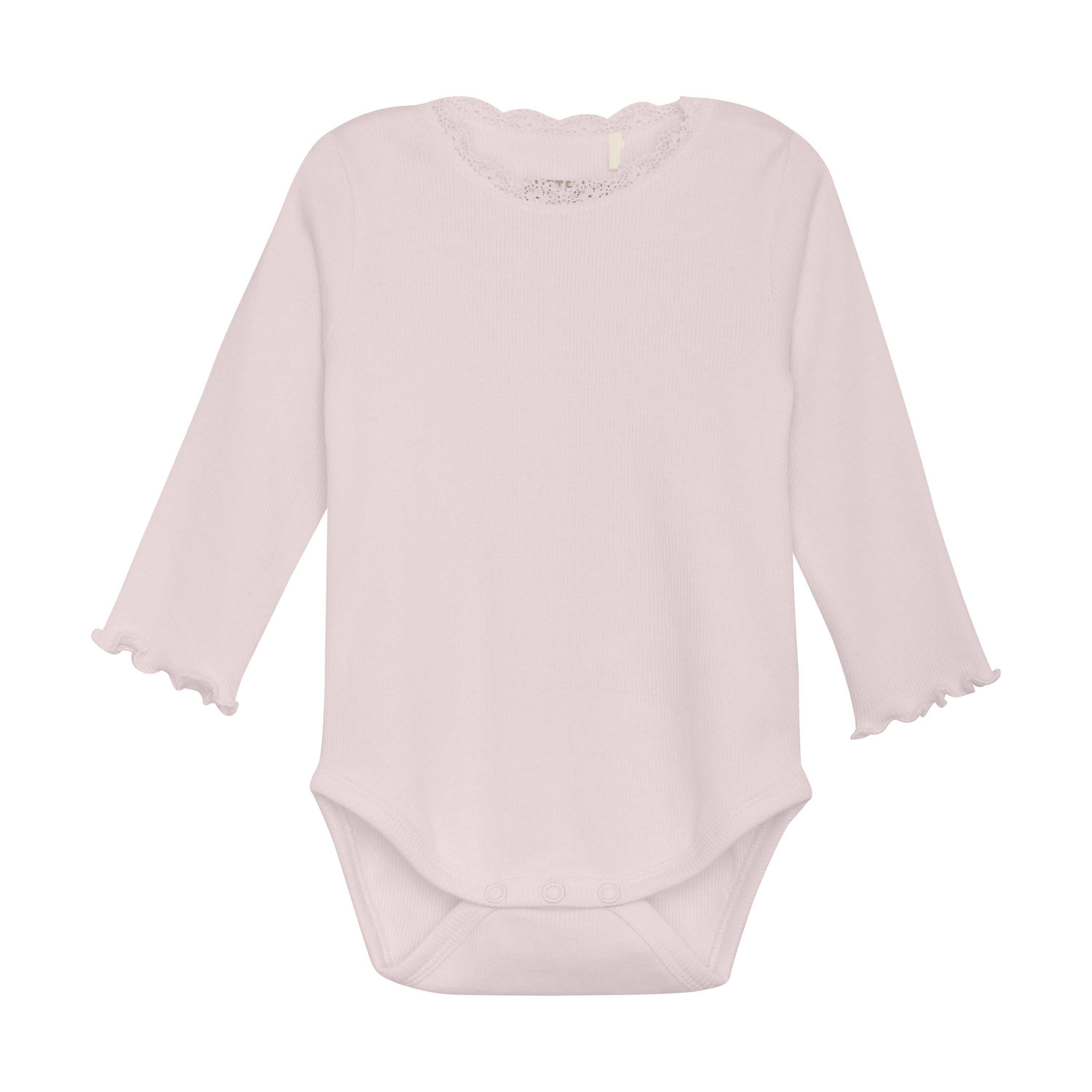 Huttelihut Rib Body - Elegant babybody i potpourri farve