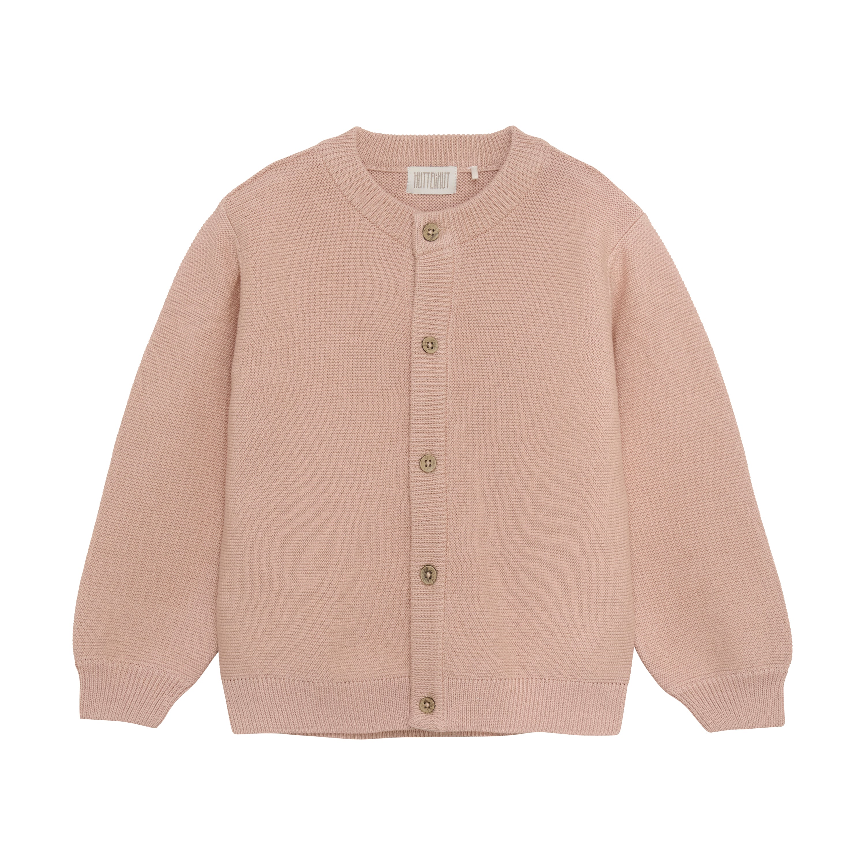 Huttelihut Strik Cardigan i Mahogany Rose – Begrænset Tilbud!