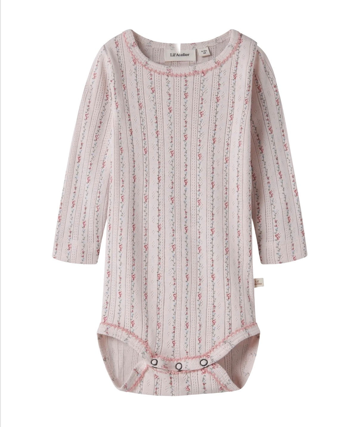 Lil Atelier Rachello - Duna Ls Slim Body - Morganite Flower -   Cm