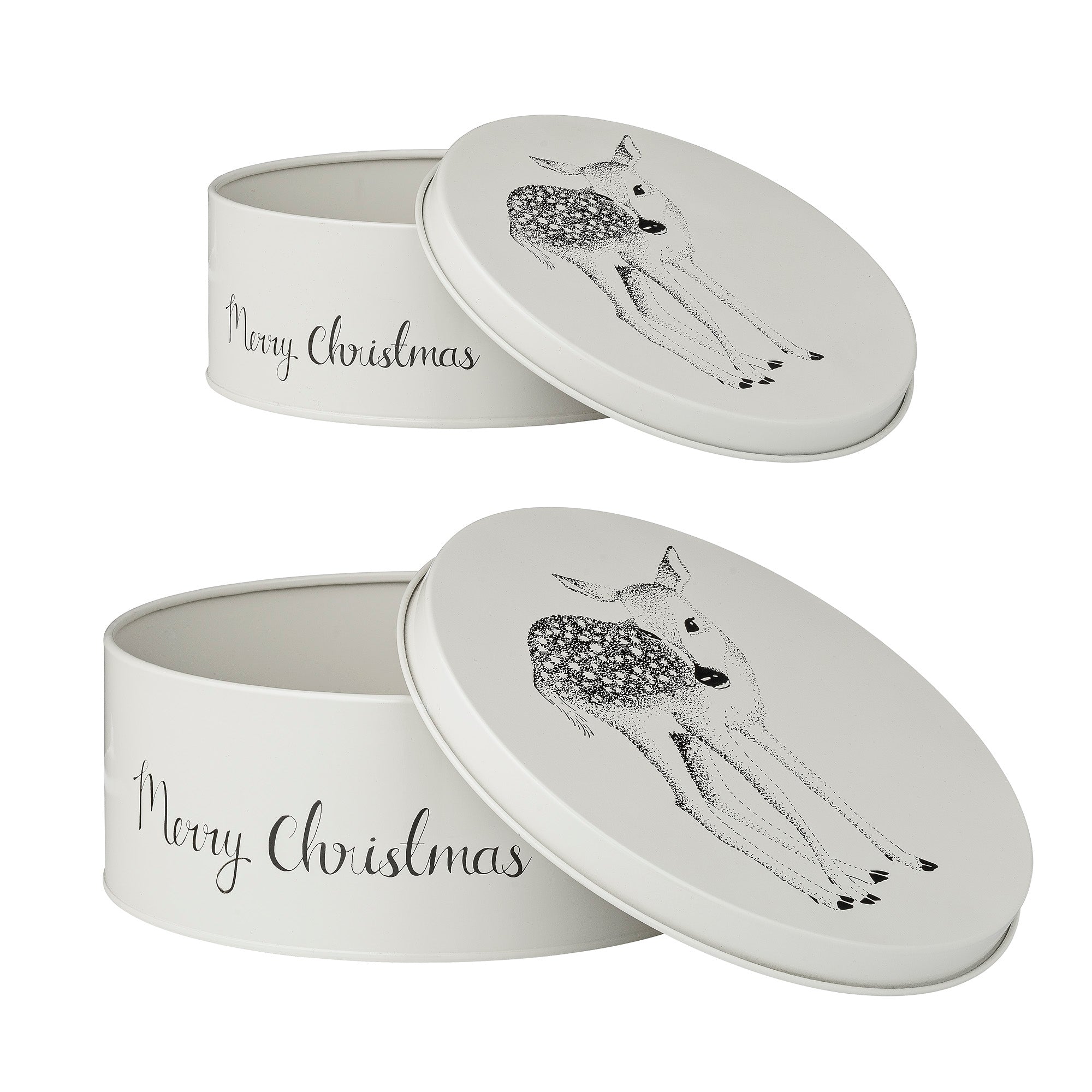Julestemning med Bloomingville Mini Kagedåser - 2 stk.