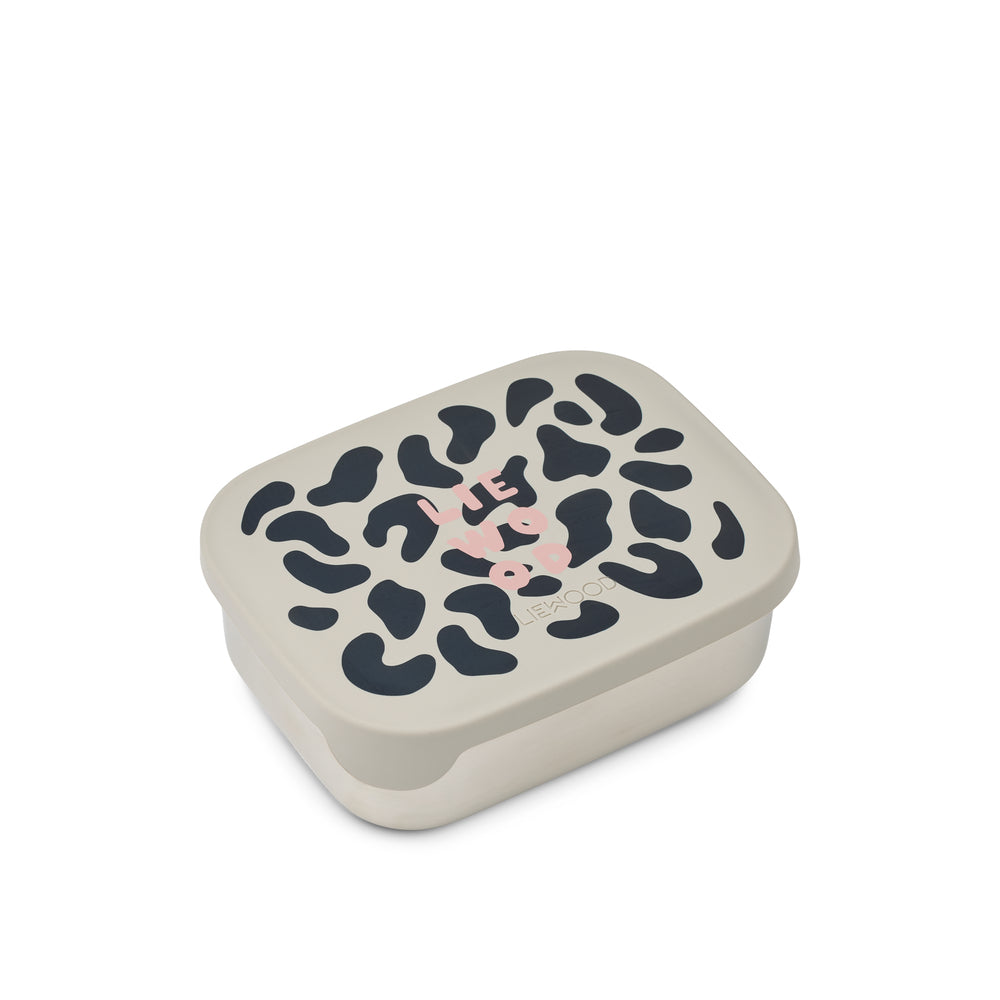 Liewood Arthur - Printed Lunchbox - Mega Leo Mist