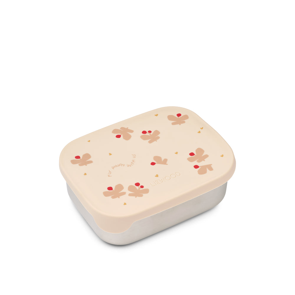 Liewood Arthur Printed Lunchbox - Butterfly   Apple Blossom