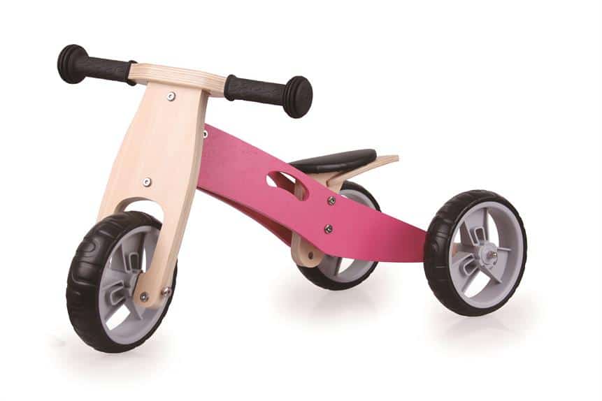 Magni 2-i-1 Balancecykel i Pink – Fantastisk Tilbud!