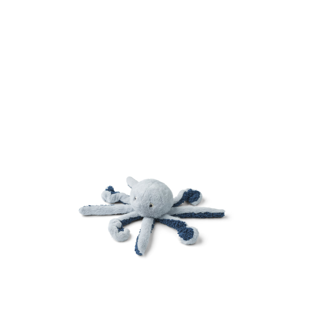 Liewood Binnie Blæksprutte Bamse – Arctic Blue Tilbud!