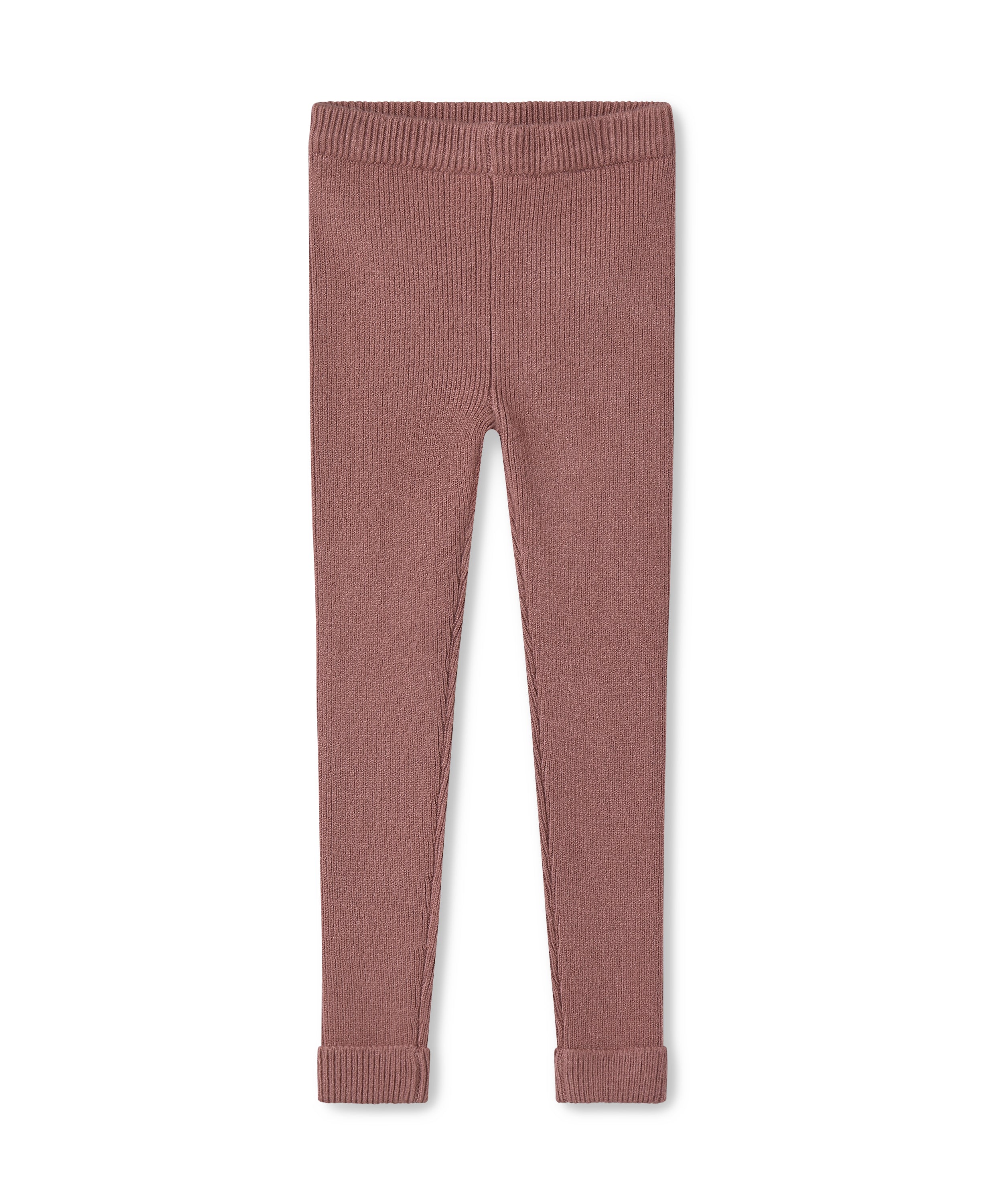 Fliink Benna Rib Leggings - Ash Rose - Fantastisk Udsalg!