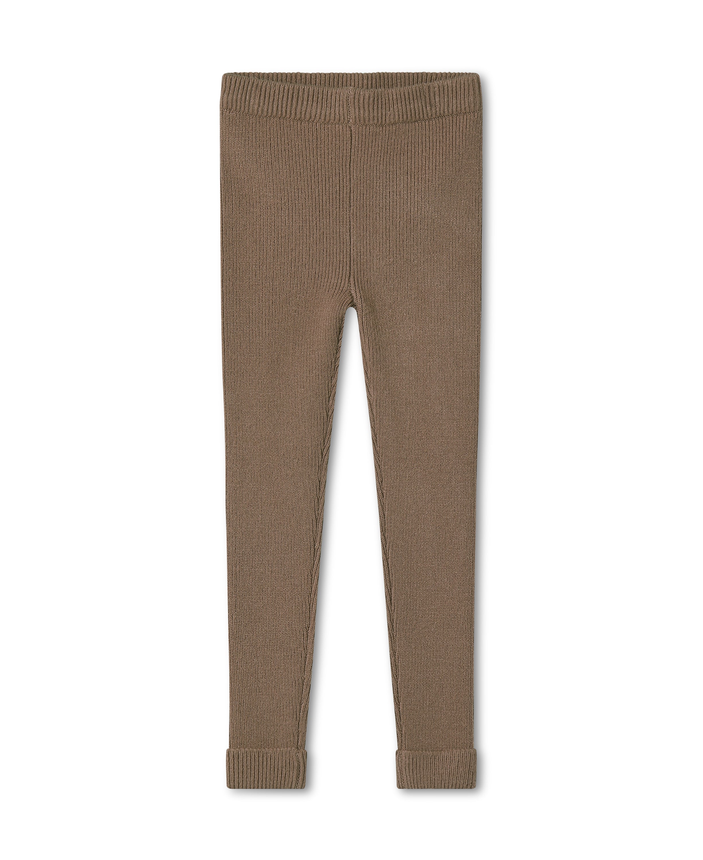 Fliink Benna Rib Leggings - Pine Bark - Udsalg!