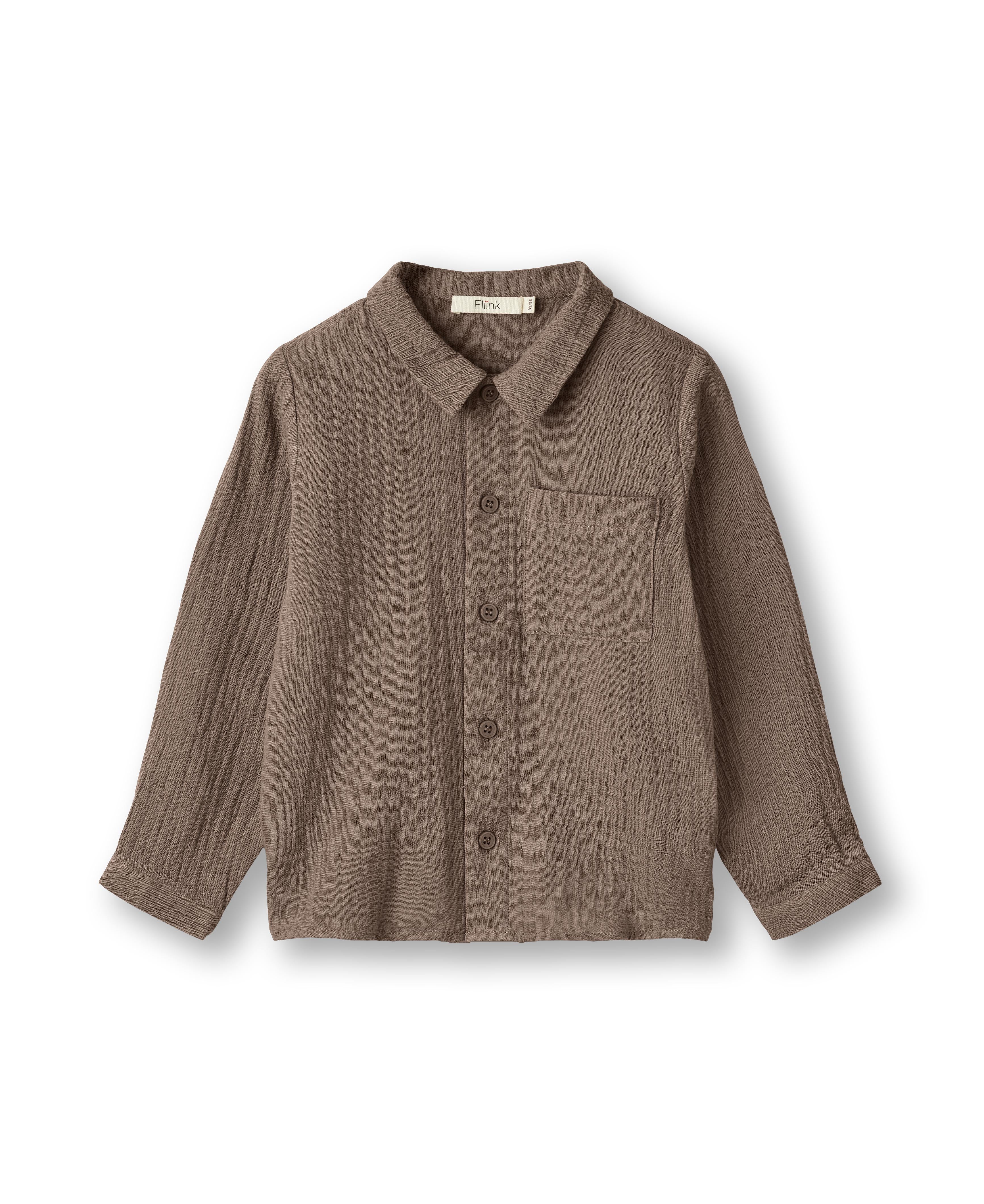 Fliink Elmo Bluse - Pine Bark - Komfort og Stil til Alle Anledninger