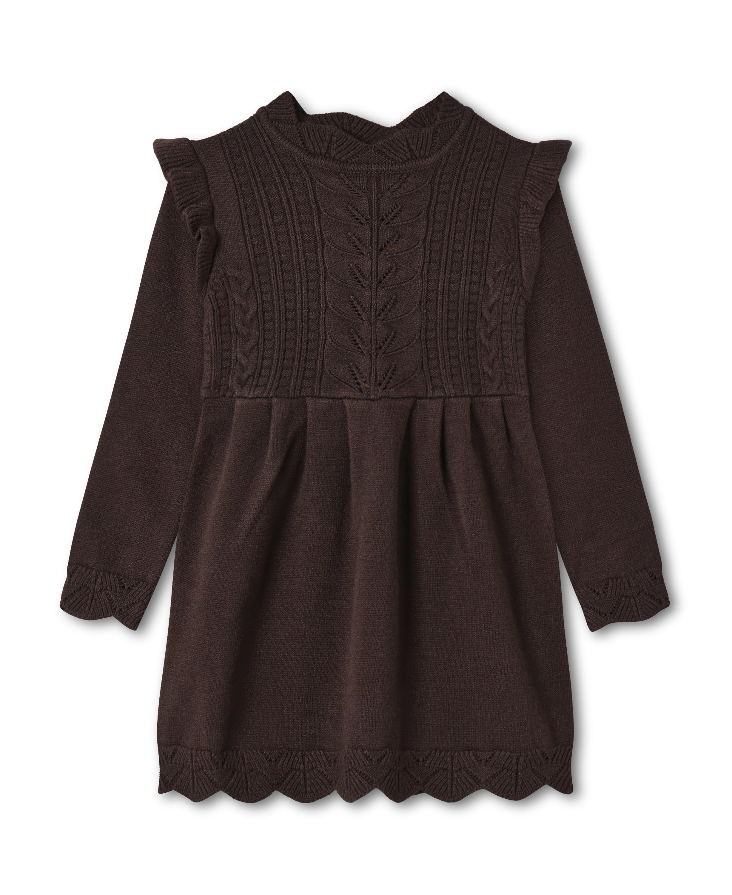 Fliink Alilly Kjole – Kaffe Bønne – Elegant og Blød Stil