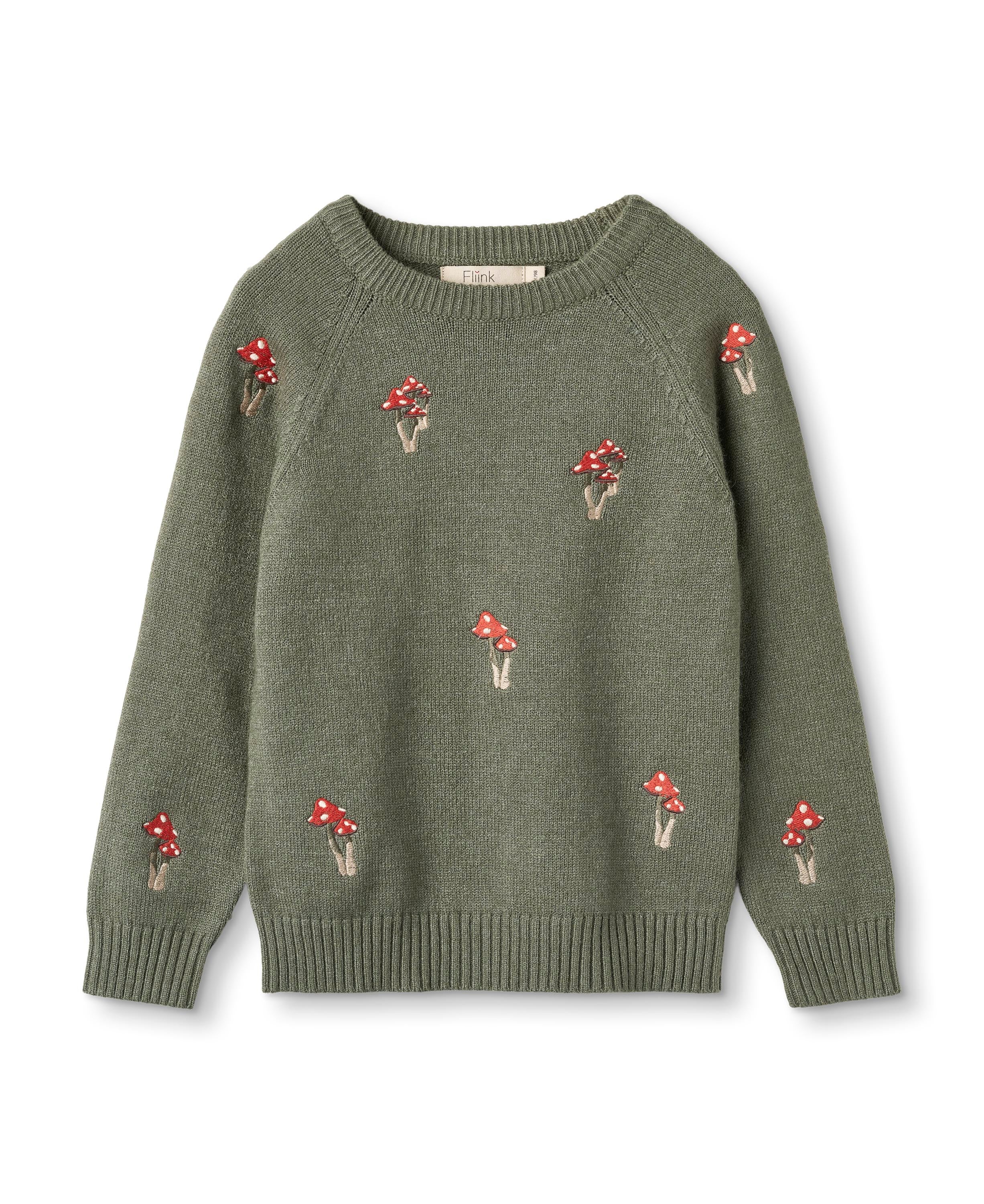 Fliink Benna Svampe Pullover – Blød Strik til Børn