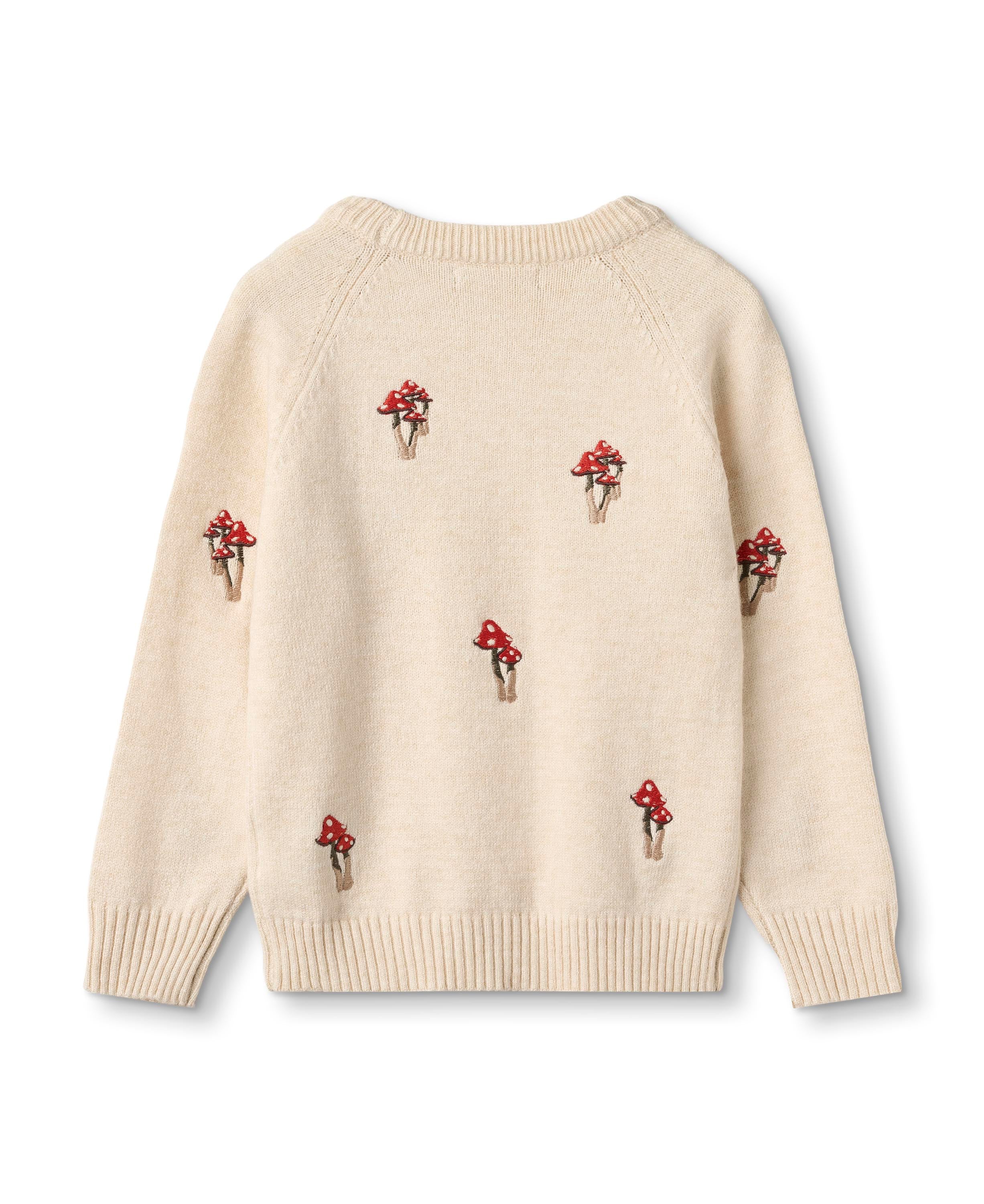 Fliink Benna Svampe Pullover – Sandshell til Børn