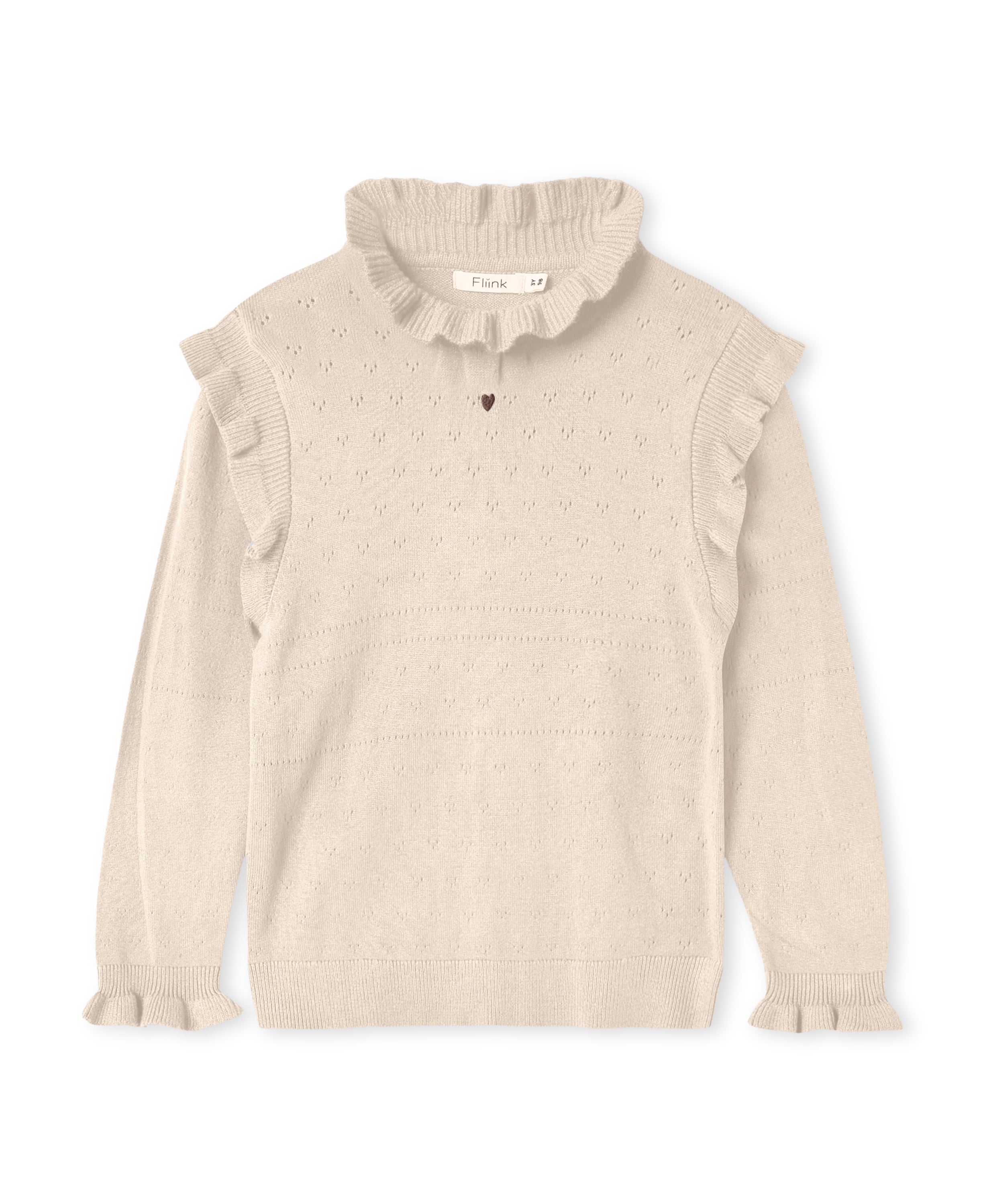 Fliink Fame Bluse – Sandshell – Elegant og Bæredygtig Stil