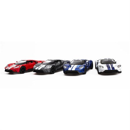 Magni Mini Ford GT - Rød Legetøjsbil med Pullback Mekanisme