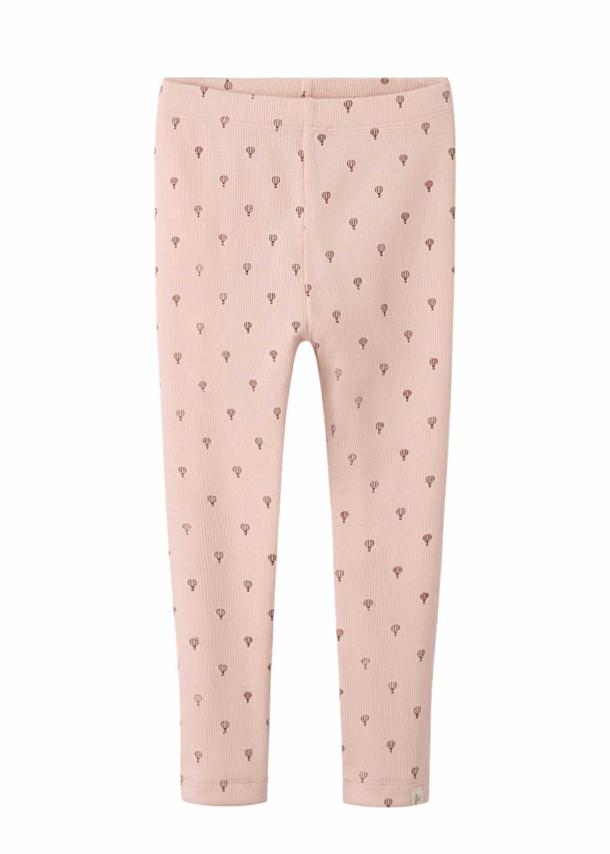 Lil Atelier Gago Kye Leggings - Cameo Rose med Luftballoner