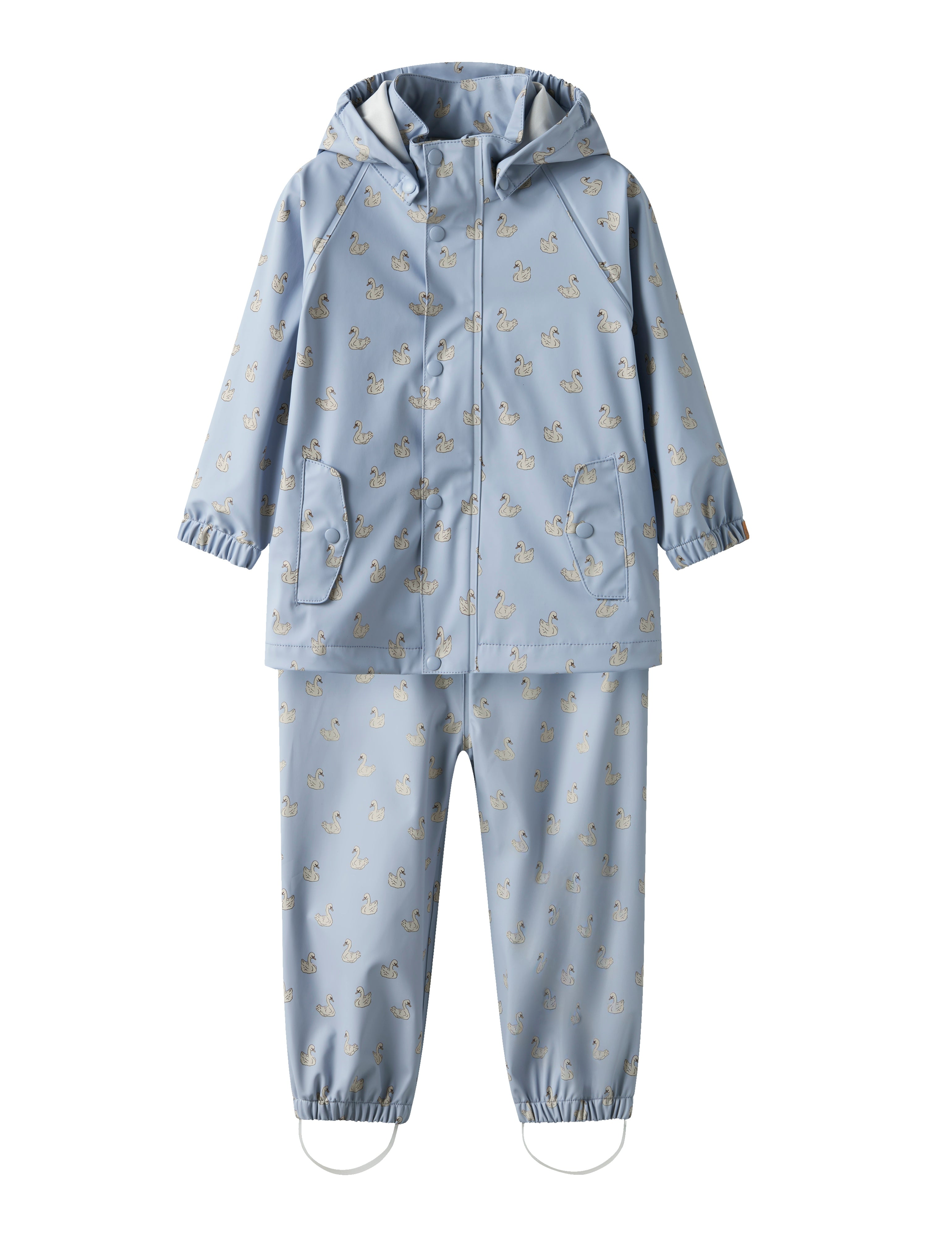 Lil Atelier Ladry  Rain Set - Zen Blue Swan -